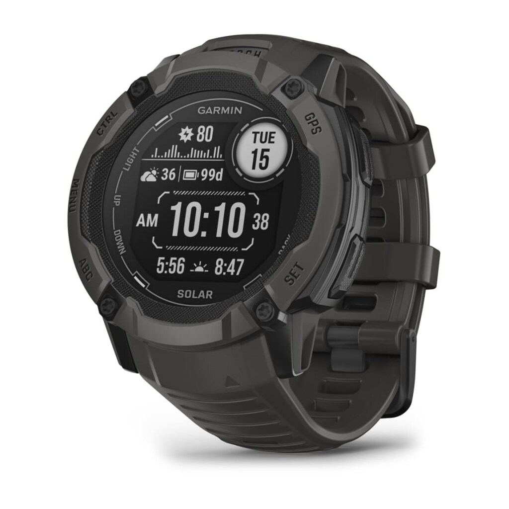 Garmin Smartwatch »Instinct 2X Solar«, (Proprietär)