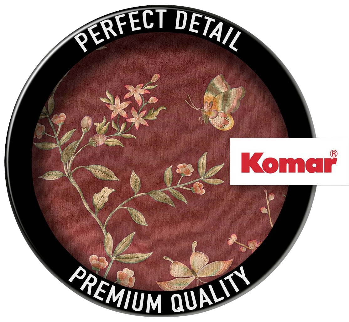Komar Vliestapete »Digitaldruck Vlies - Chinoiserie - Größe 250 x 250 cm«, bedruckt, Wohnzimmer, Schlafzimmer