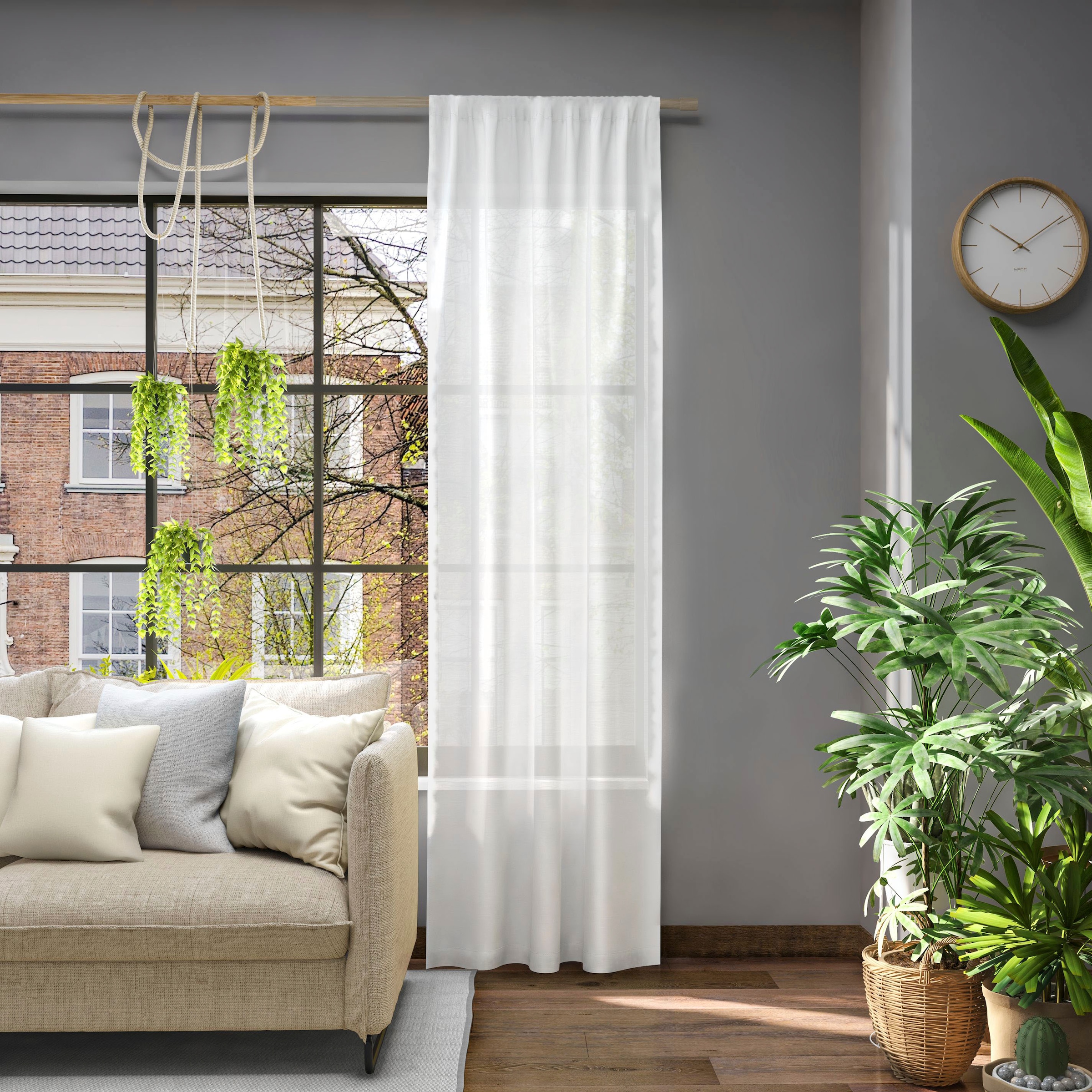 Neutex for you Vorhang "Libre-ECO" Stangendurchzug 1 Stk. tlg. günstig online kaufen