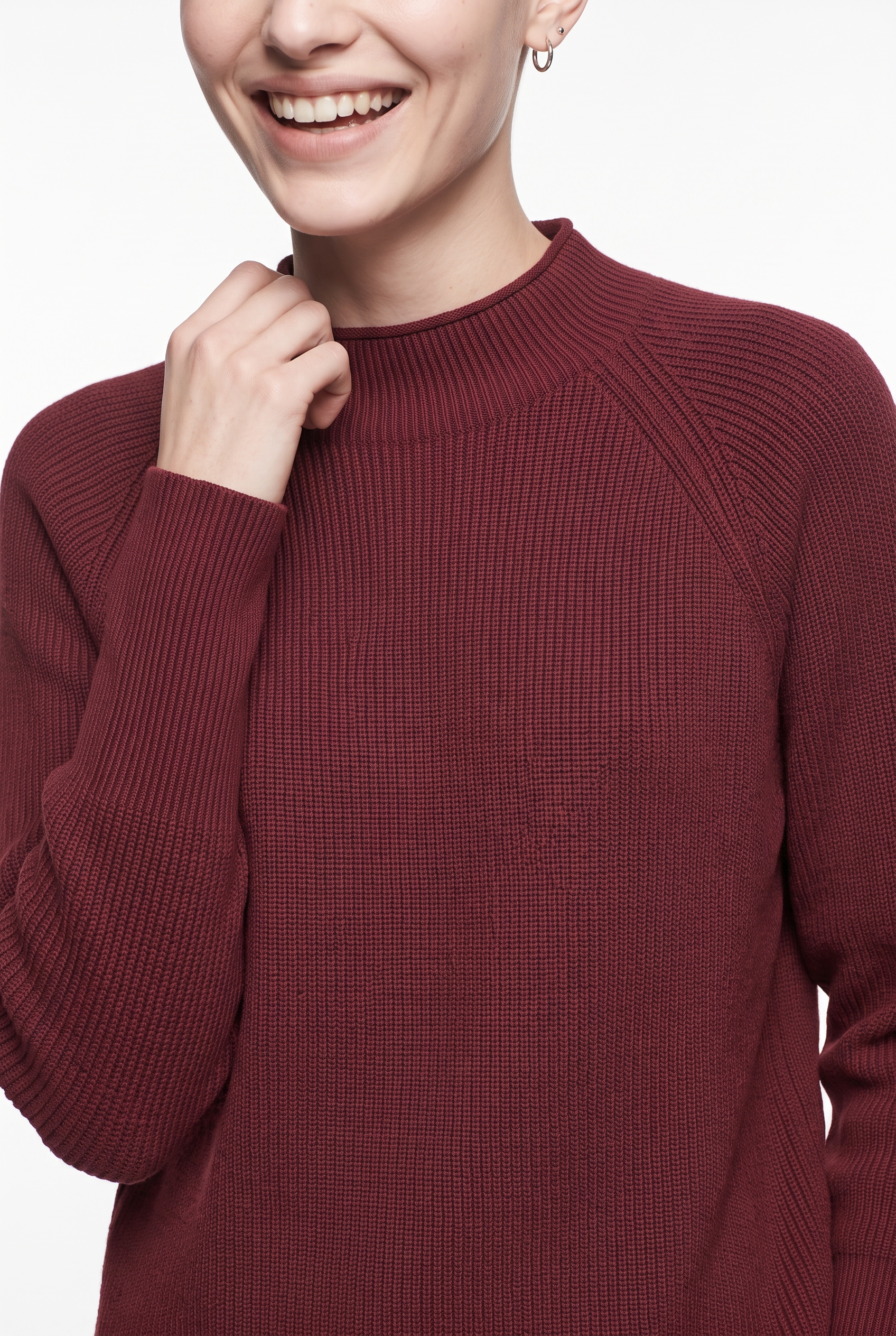soyaconcept Strickpullover »SC-KANITA 4« Viskosemischung, Rippstrick