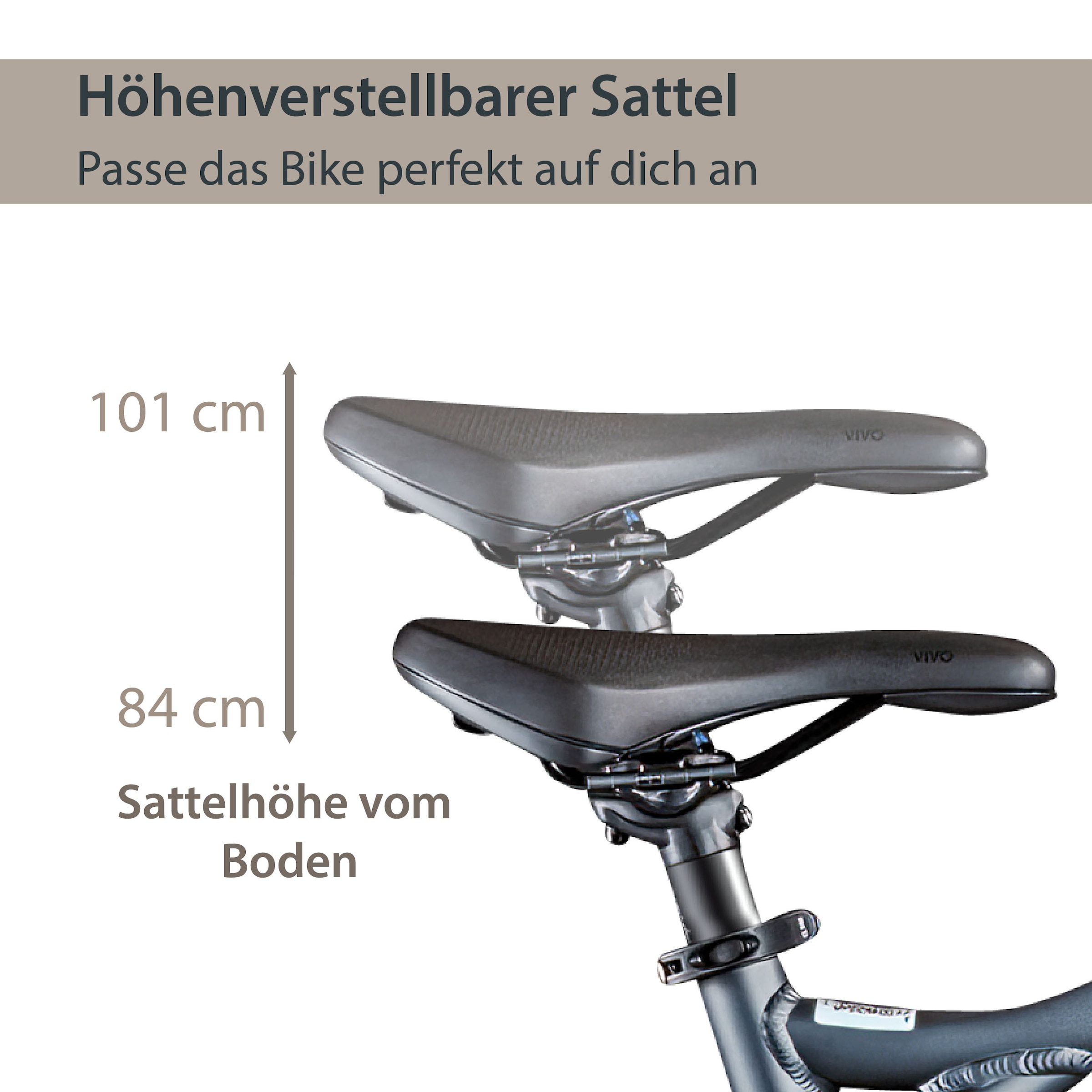 AGON E-Bike »Alpha«, 10 Gang, Deore SGS T6000, Heckmotor 250 W, Pedelec, Elektrofahrrad für Damen u. Herren, MTB
