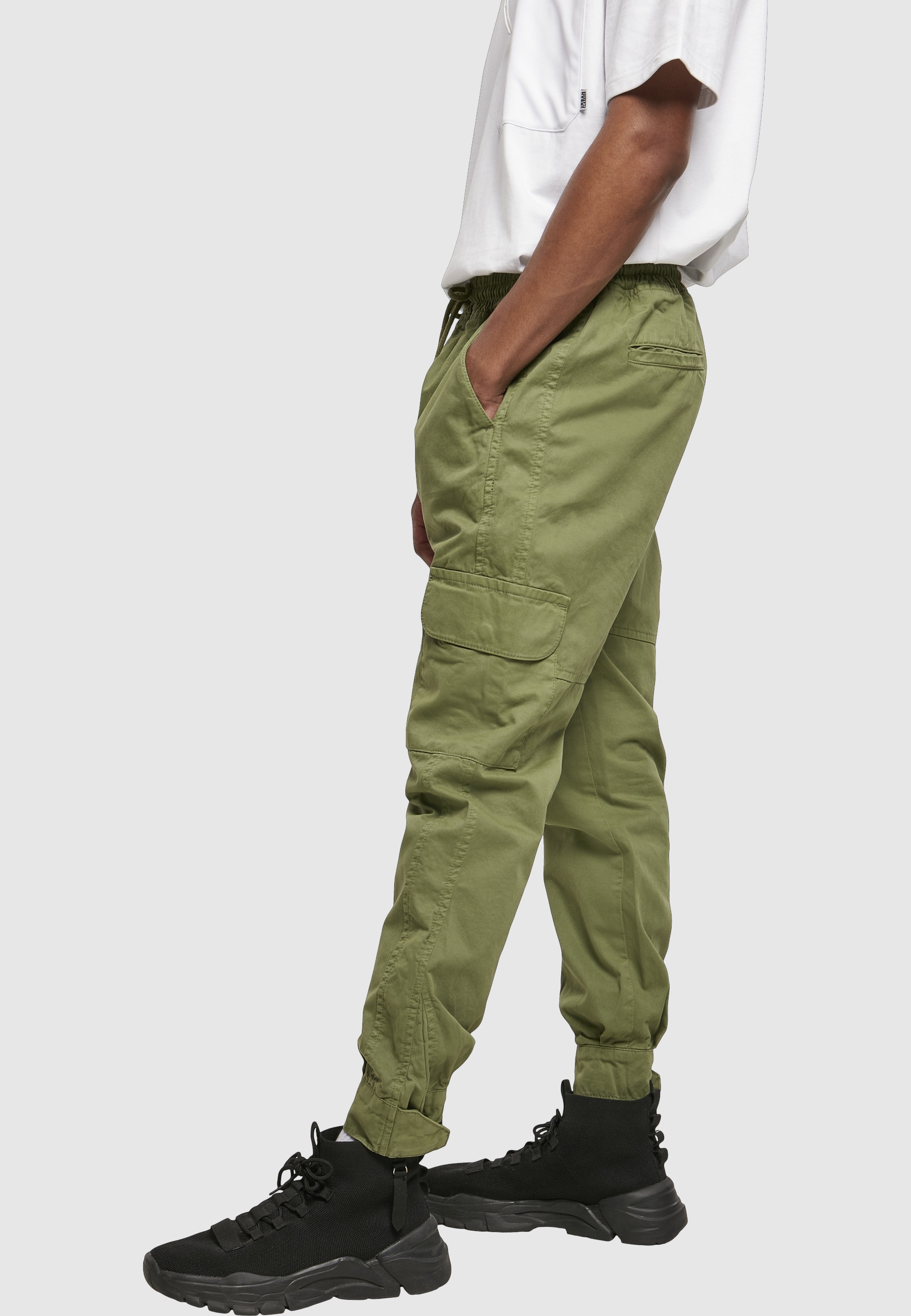 URBAN CLASSICS Cargohose »Urban Classics Herren Military Jogg Pants«