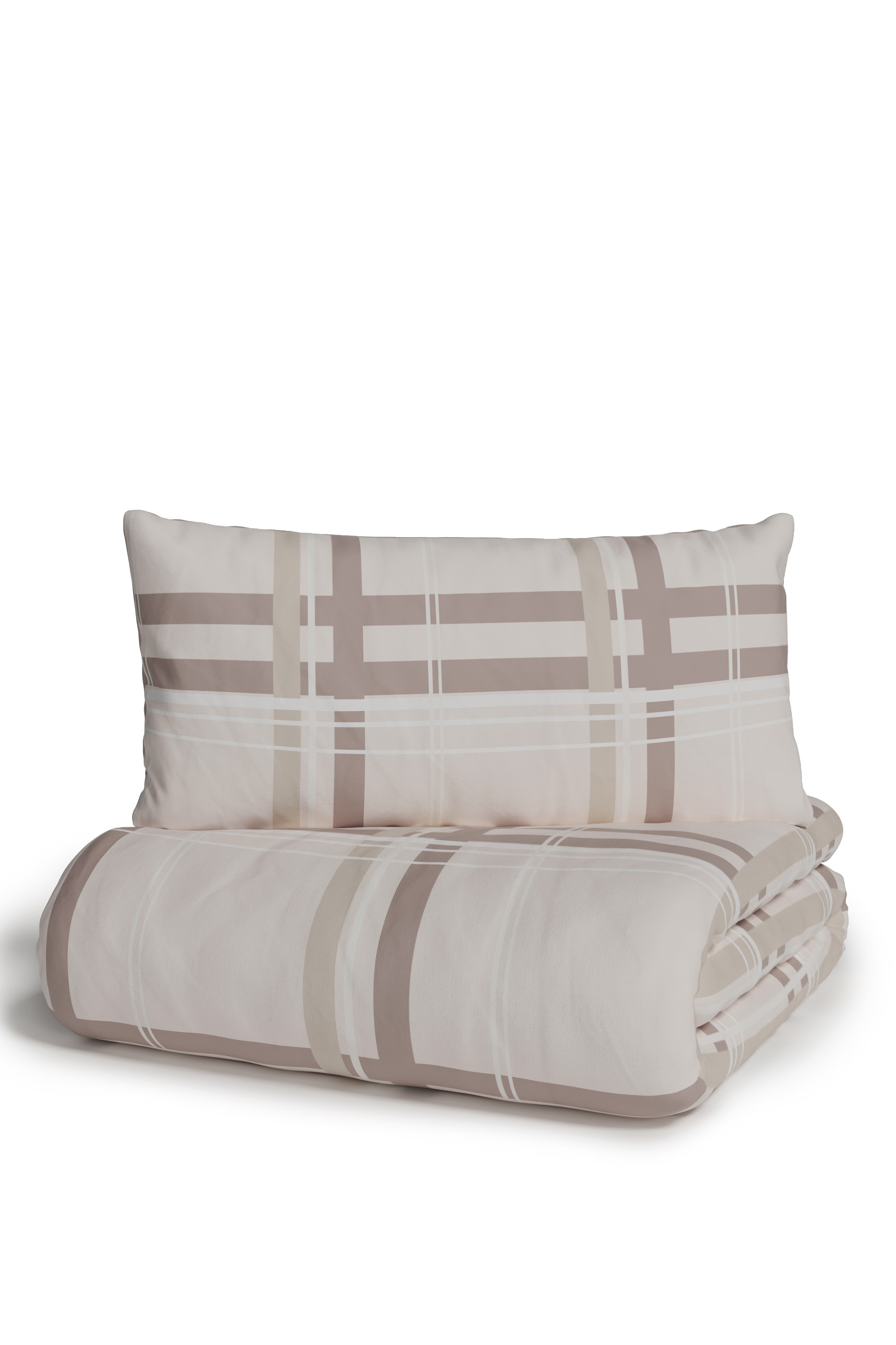 Thumbnail - H.I.S Wendebettwäsche "Talin" 2 Stk. tlg. in Gr. 135x200 oder 155x220 cm, 100% Baumwolle, Karo-Design