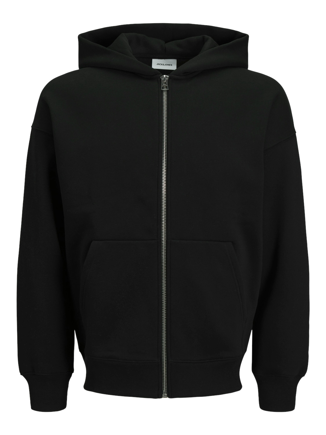 Kapuzensweatjacke »JJEURBAN EDGE SWEAT ZIP HOOD NOOS«, mit Rippbündchen