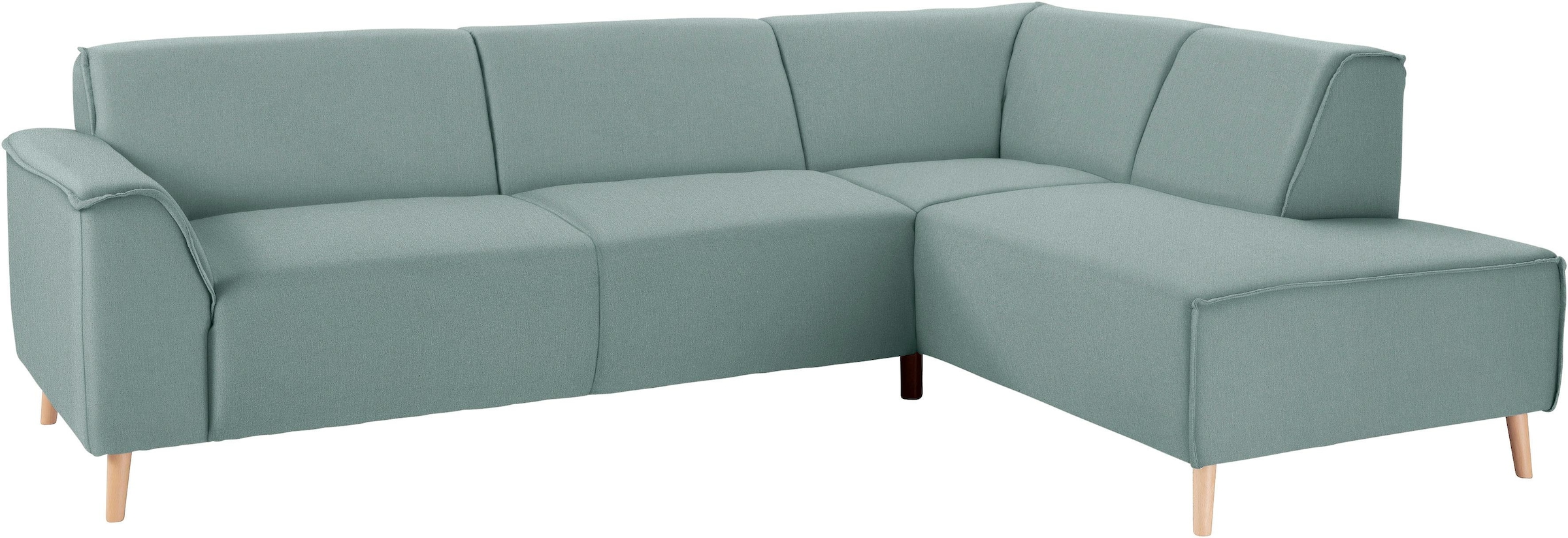 Home affaire Ecksofa "Janek Scandic Design, elegant und zeitlos, L-Form" mi günstig online kaufen