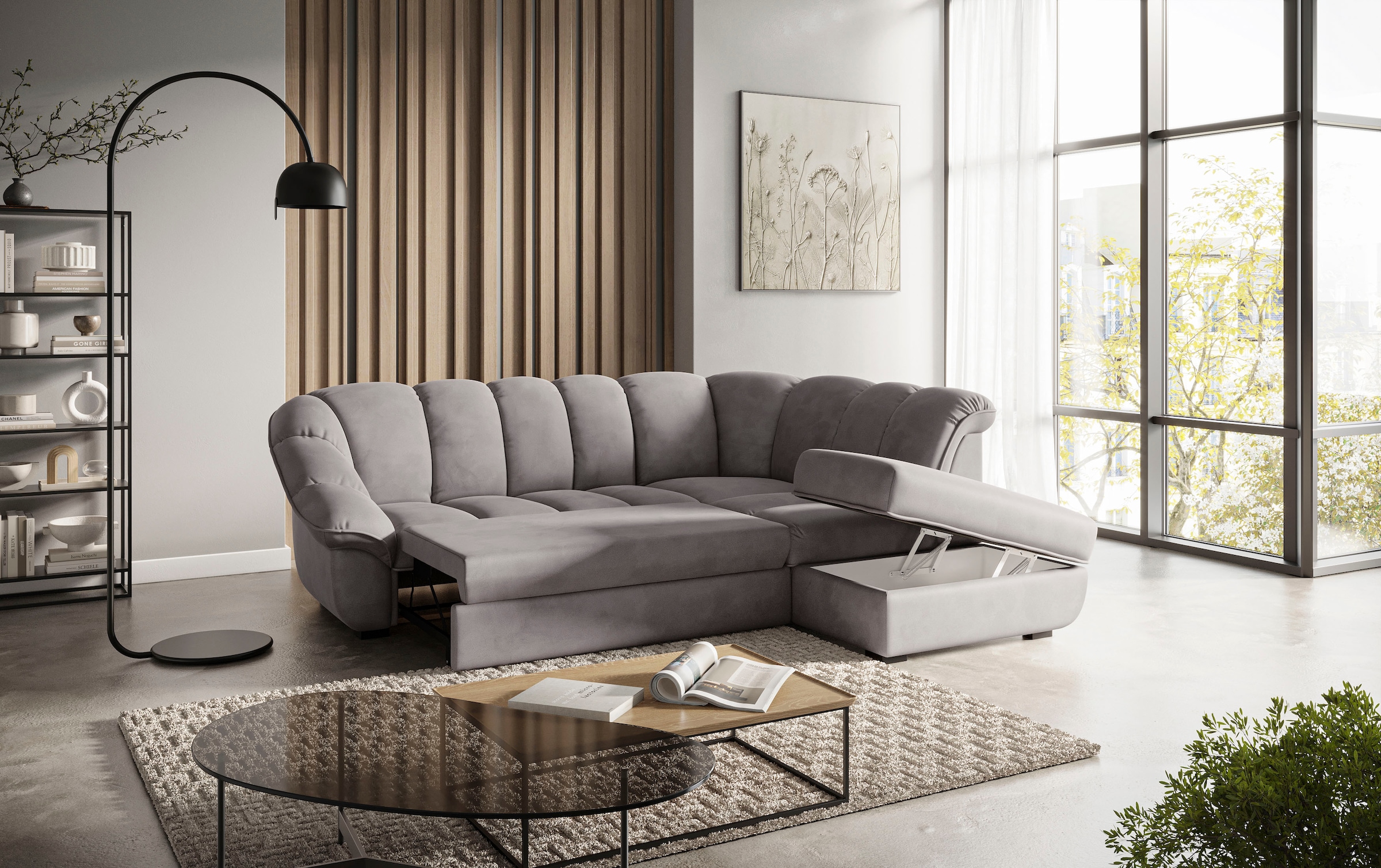 COTTA Ecksofa »Mado, Breite 260 cm« verschiedene Sofas individuell kombinierbar