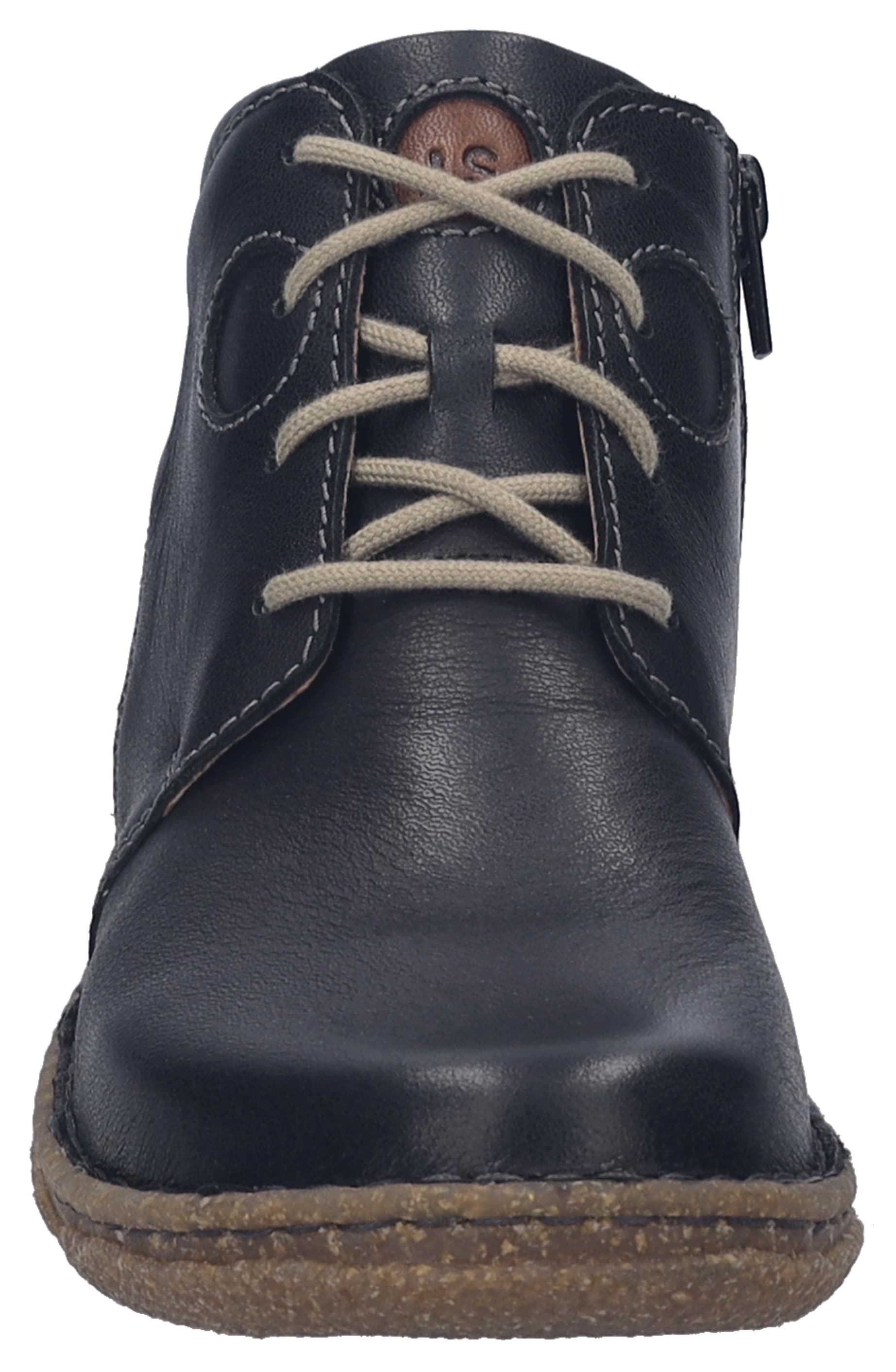 Josef Seibel Schnürstiefelette »Neele 46«, Freizeitschuh, Komfortschuh mit Wechselfußbett aus Leder