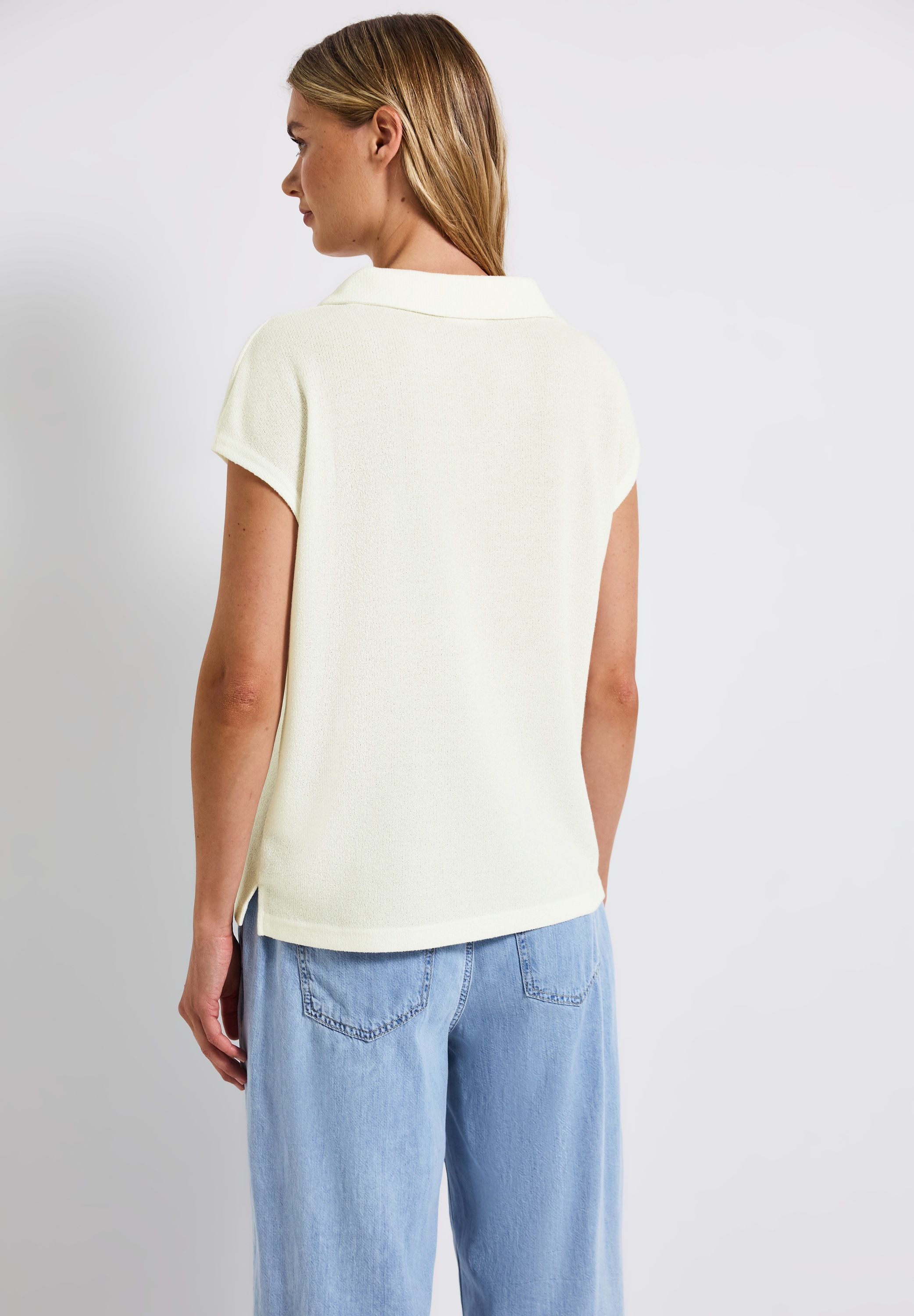 STREET ONE Shirttop mit überschnittenen Schultern günstig online kaufen