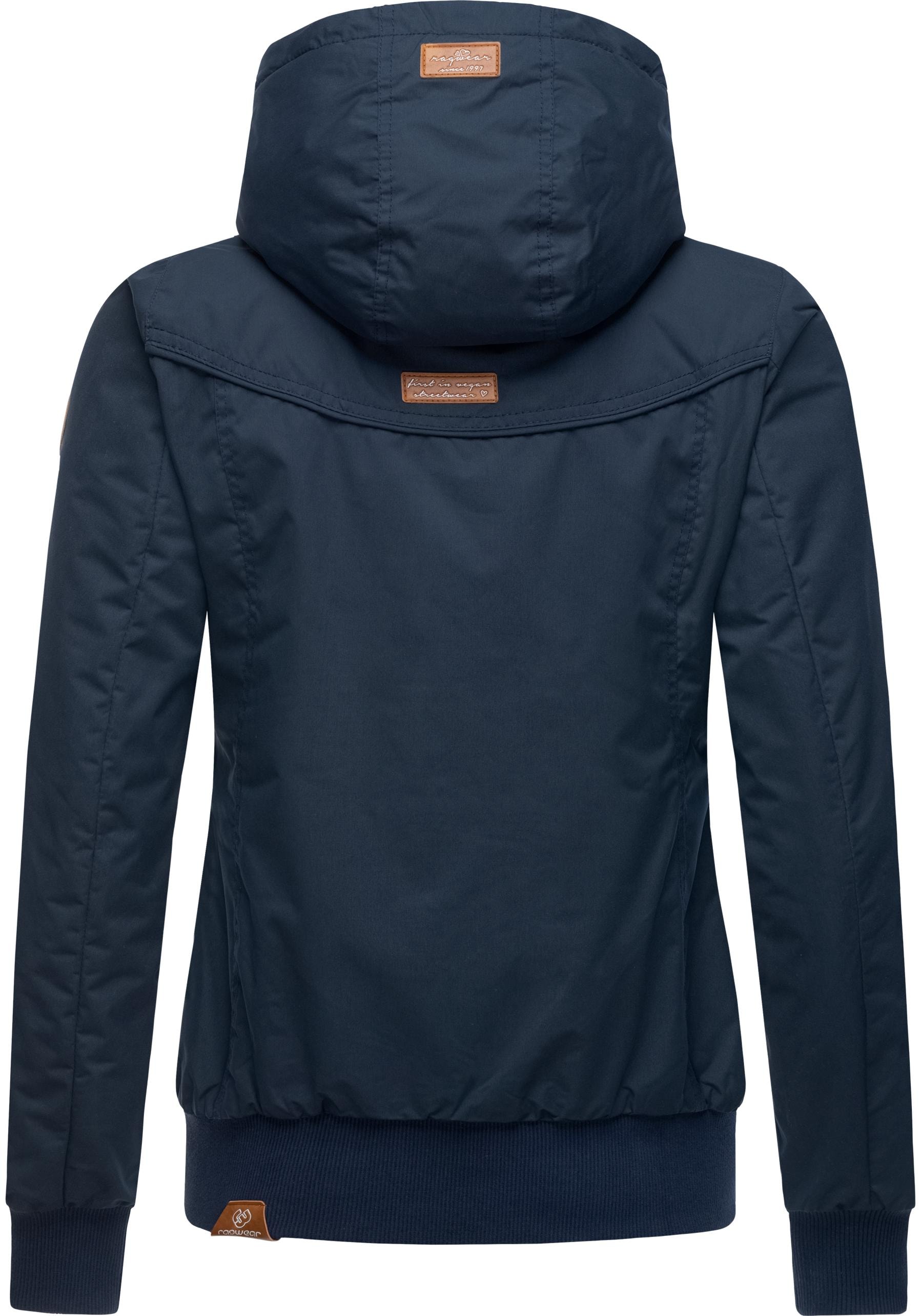 Ragwear Winterjacke »Jotty Winter«, mit Kapuze, stylische Outdoorjacke mit abnehmbarer Kapuze