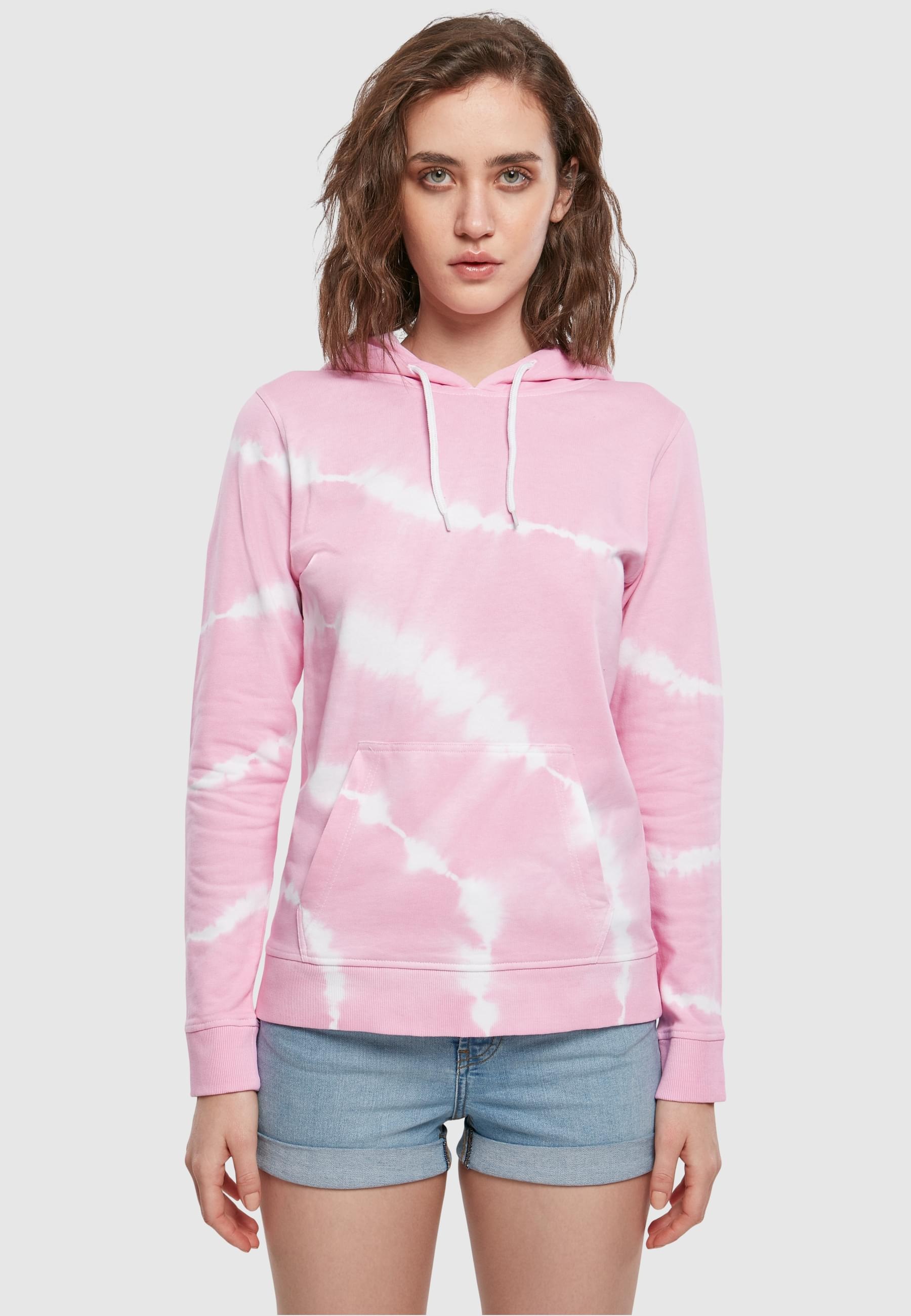 URBAN CLASSICS Kapuzenpullover »Urban Classics Damen Ladies Tie Dye Hoody«