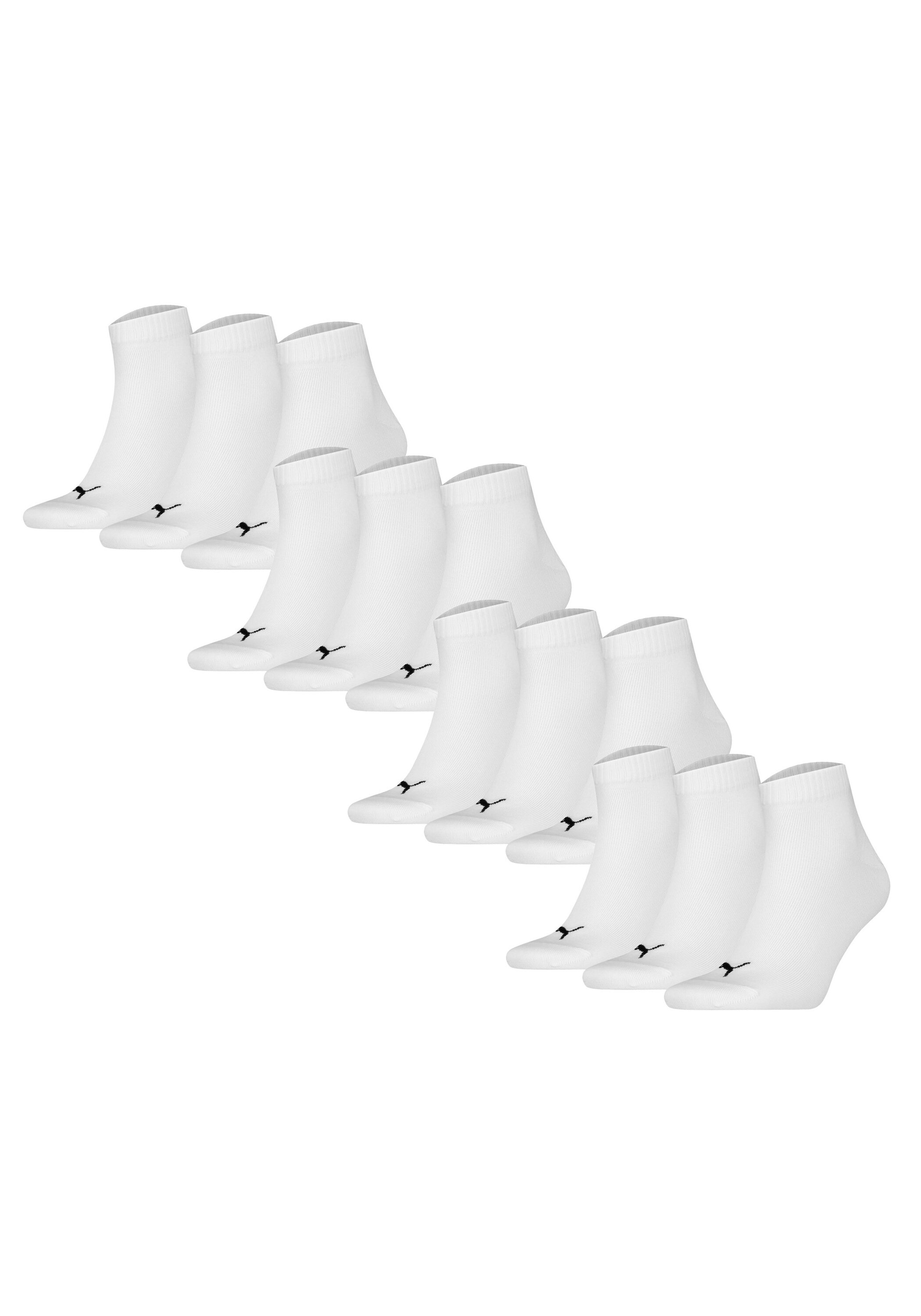 PUMA Kurzsocken "Socken Quarter Plain 12P 12er Pack" 12 Paar tlg.