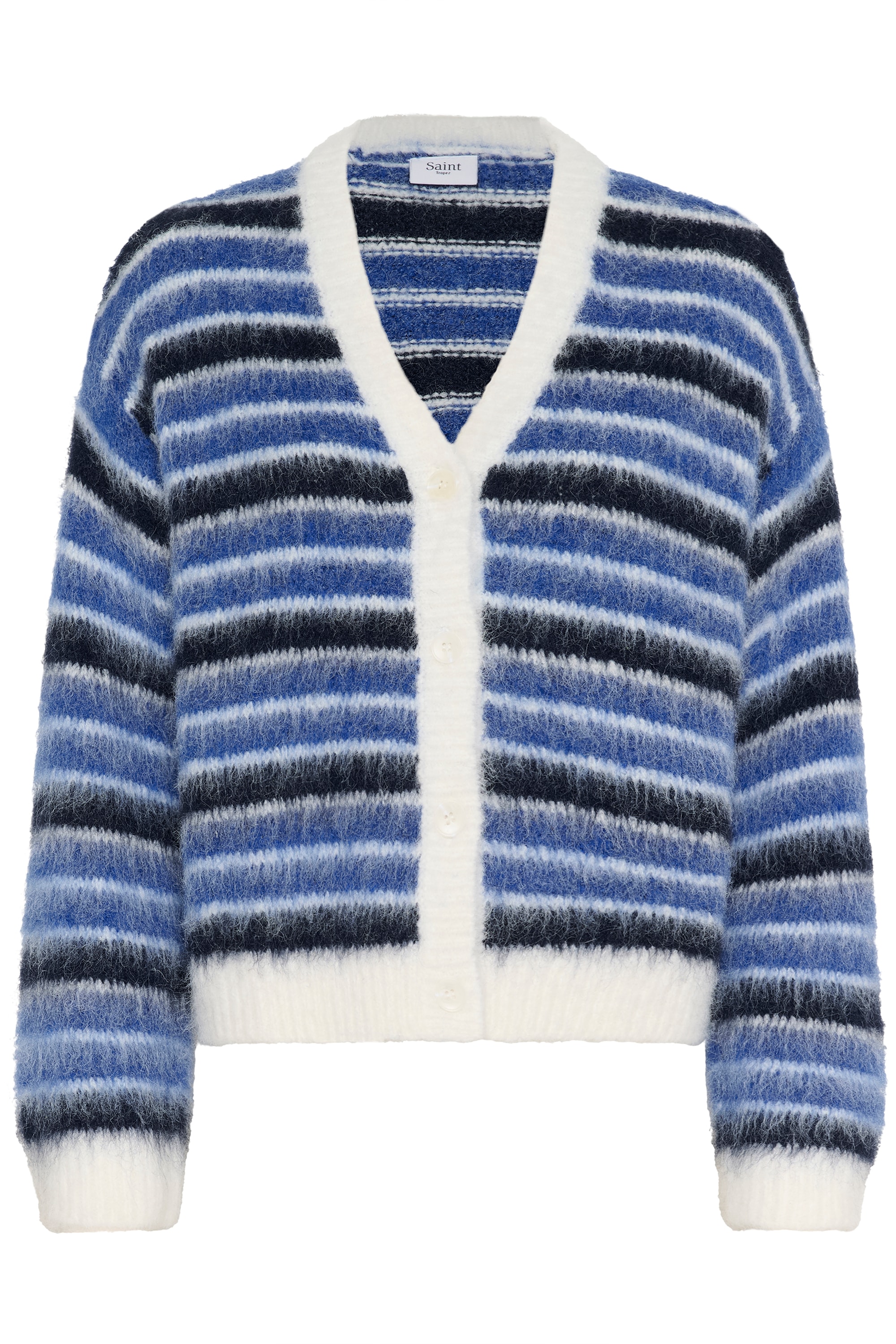 Saint Tropez Strickjacke "Damen Strickjacke OlmaSZ"