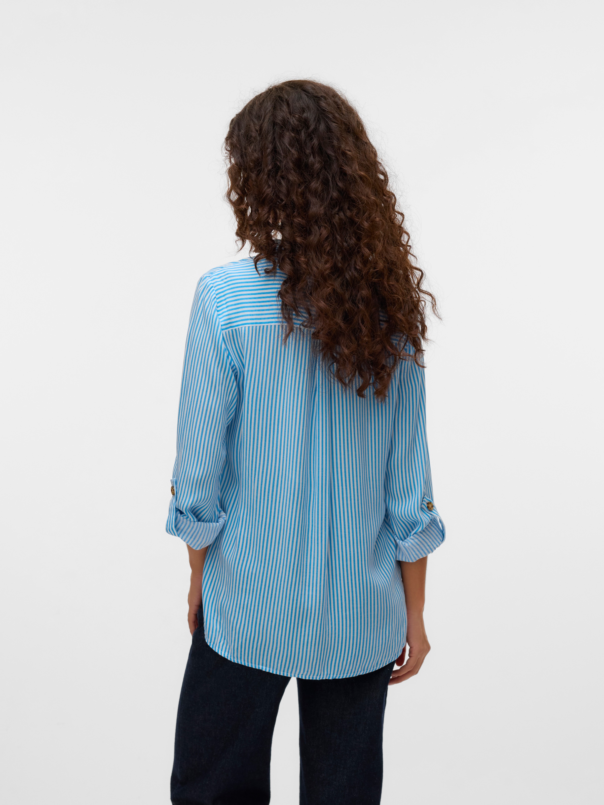 Thumbnail - Vero Moda Hemdbluse "VMBUMPY L/S SHIRT NEW WVN GA NOOS" Viskose, regular fit