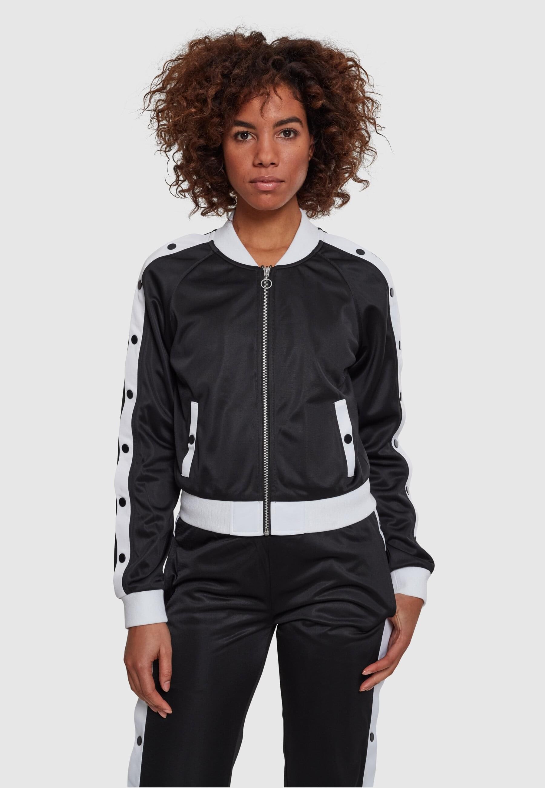 URBAN CLASSICS Anorak »Urban Classics Damen Ladies Button Up Track Jacket«, (1 St.), ohne Kapuze