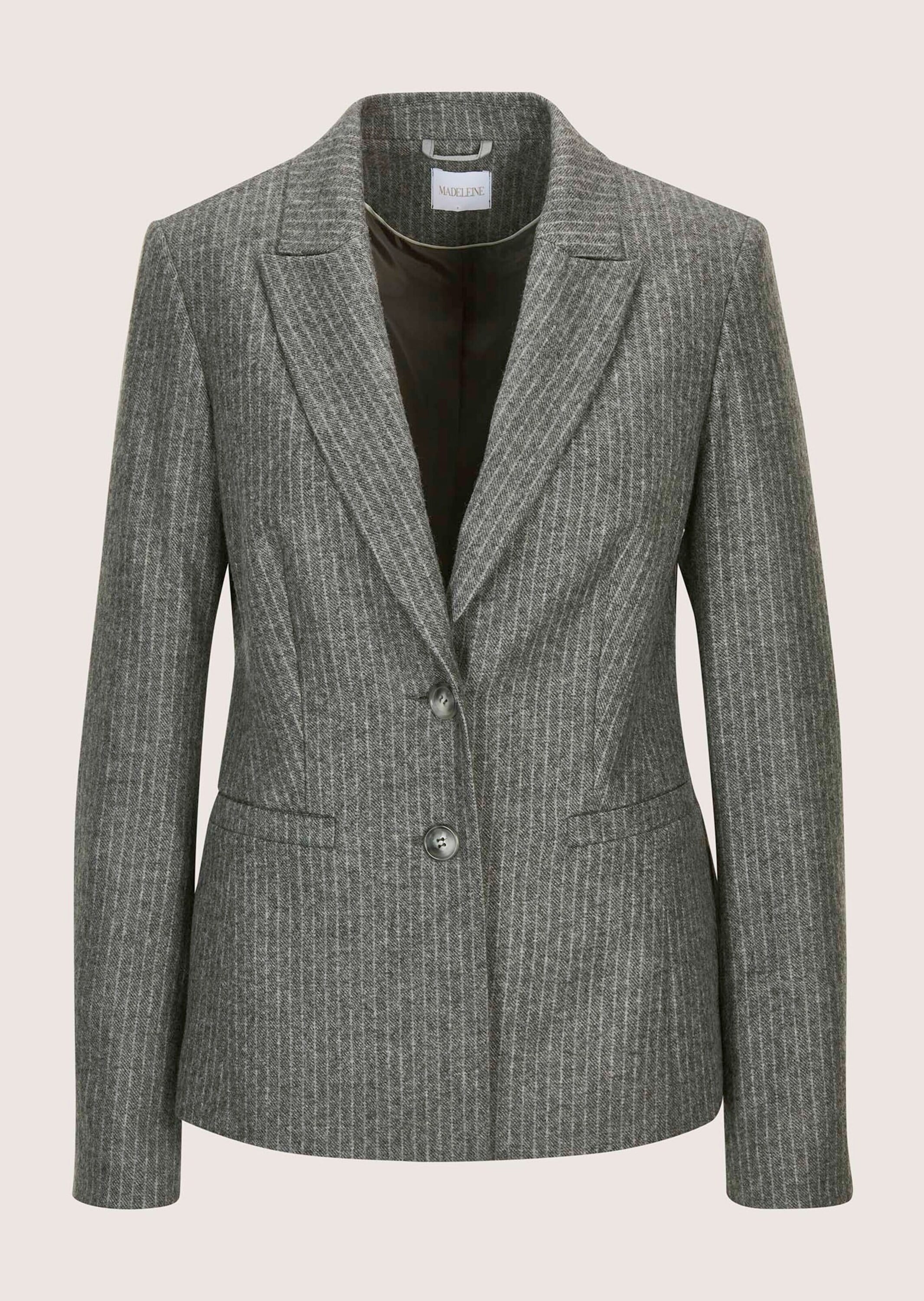 MADELEINE Jackenblazer "Blazer Eleganter Einreiher mit Kreidestreifen" Stil günstig online kaufen