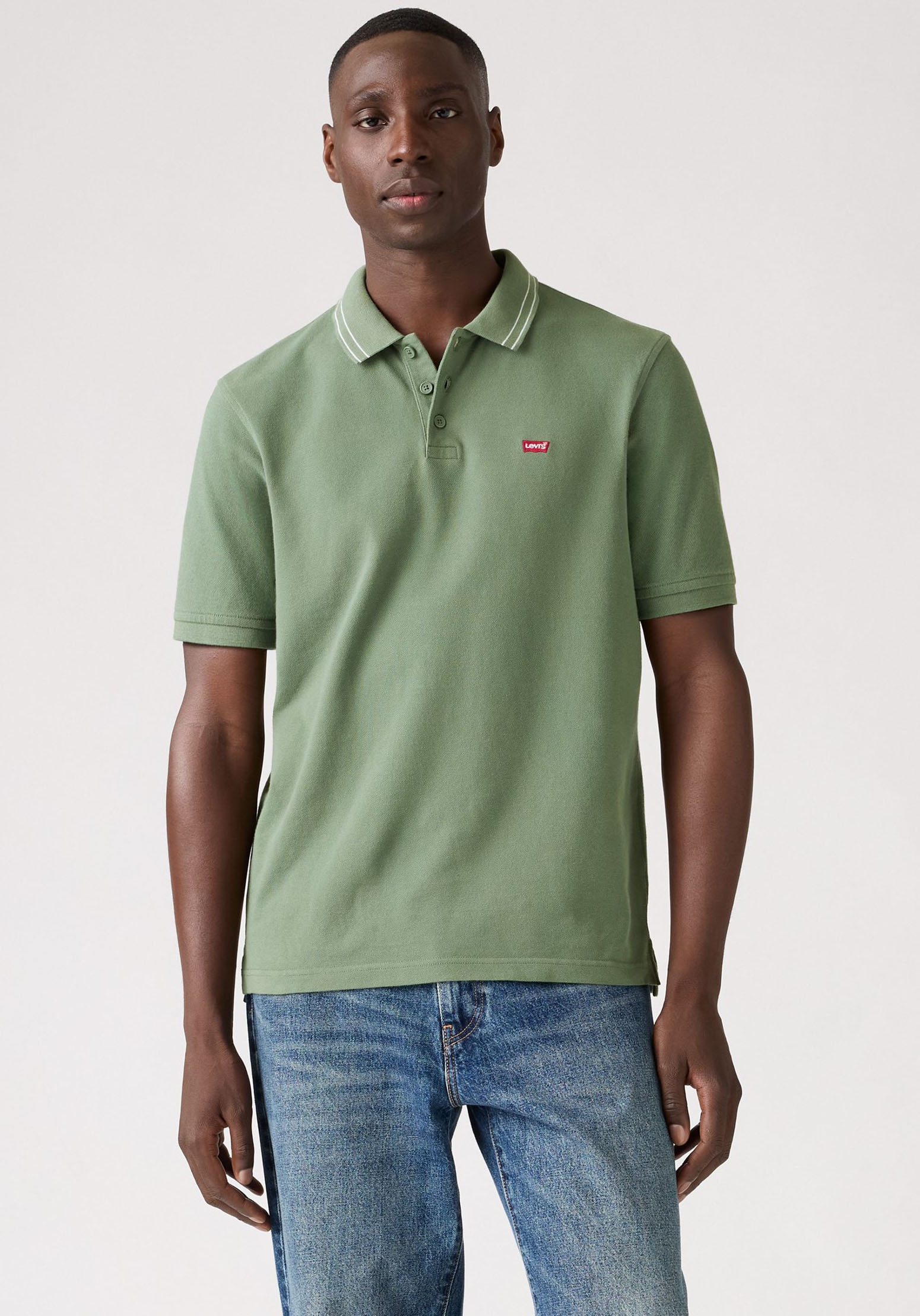 Levis Poloshirt "LE NEW LEVIS HM POLO", mit kleinem Batwing-Logo günstig online kaufen