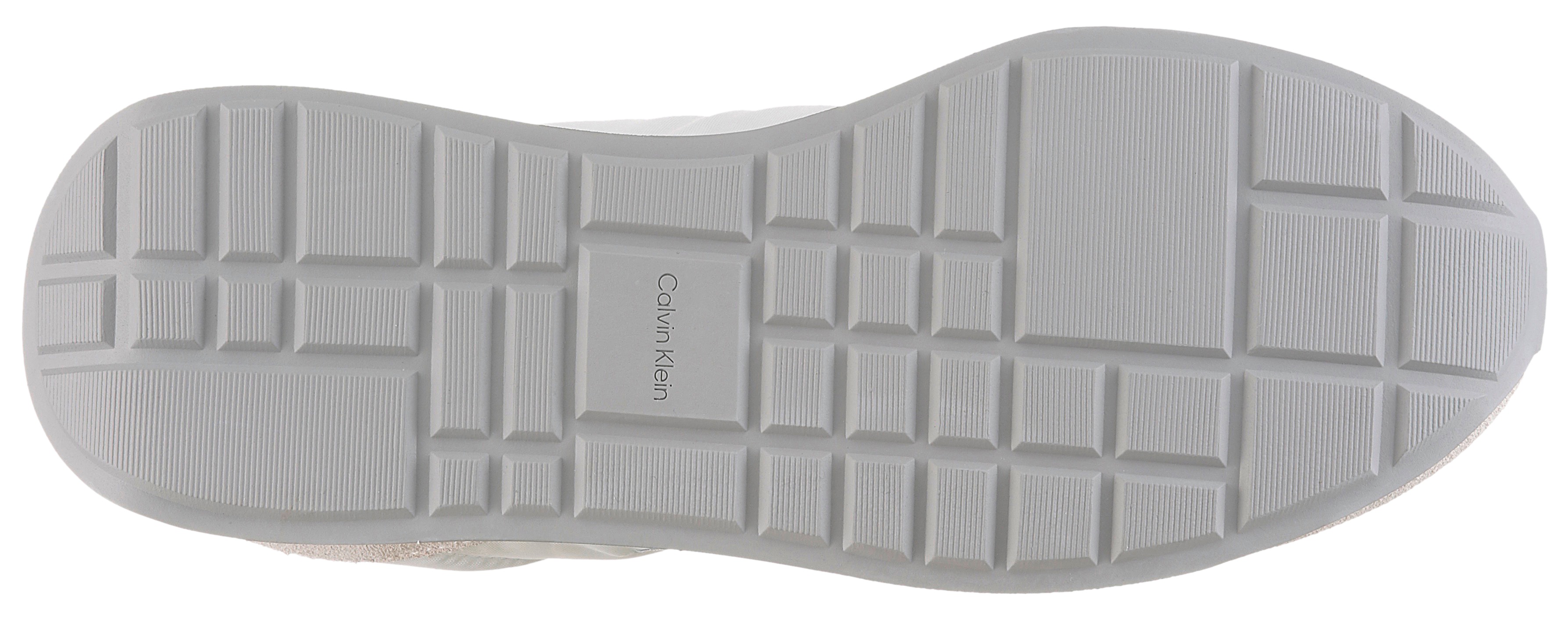 Thumbnail - Calvin Klein Keilsneaker "RETRO RUNNER ESS MIX MAT" Schnürschuh, Halbschuh, Freizeitschuh mit leichter Laufsohle