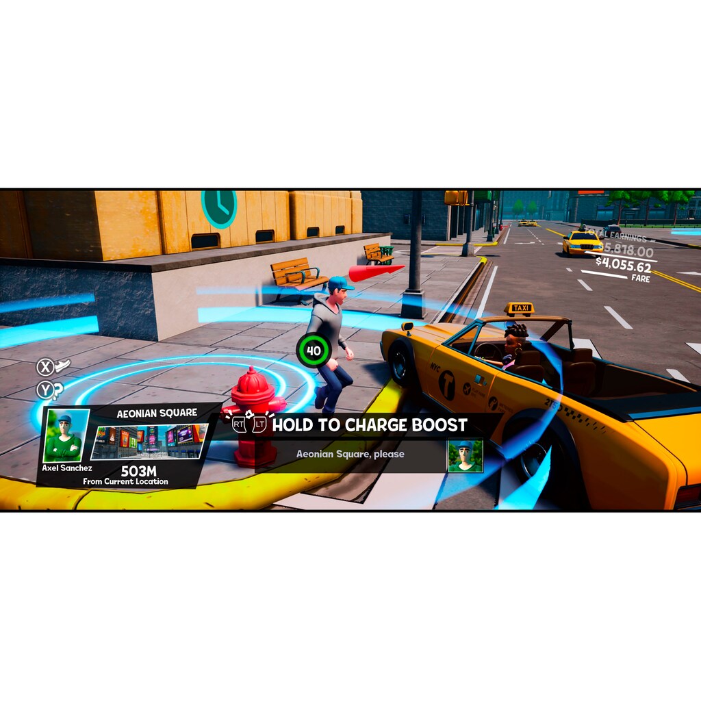 PlayStation 4 Spielesoftware »Taxi Chaos«, PlayStation 4