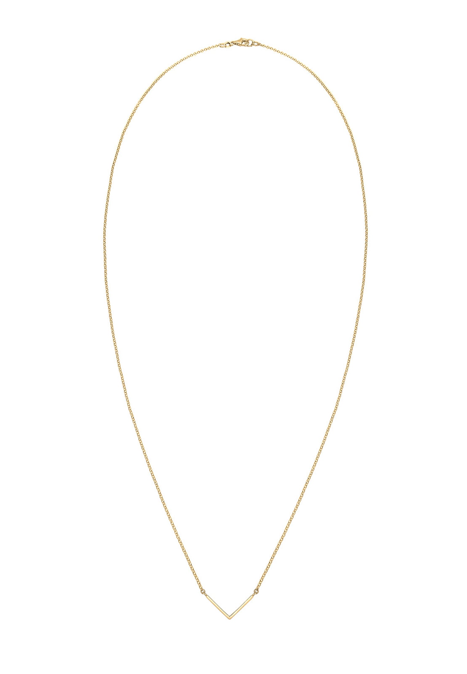 Elli Kette mit Anhänger »V-förmiger Anhänger 925 Silber«