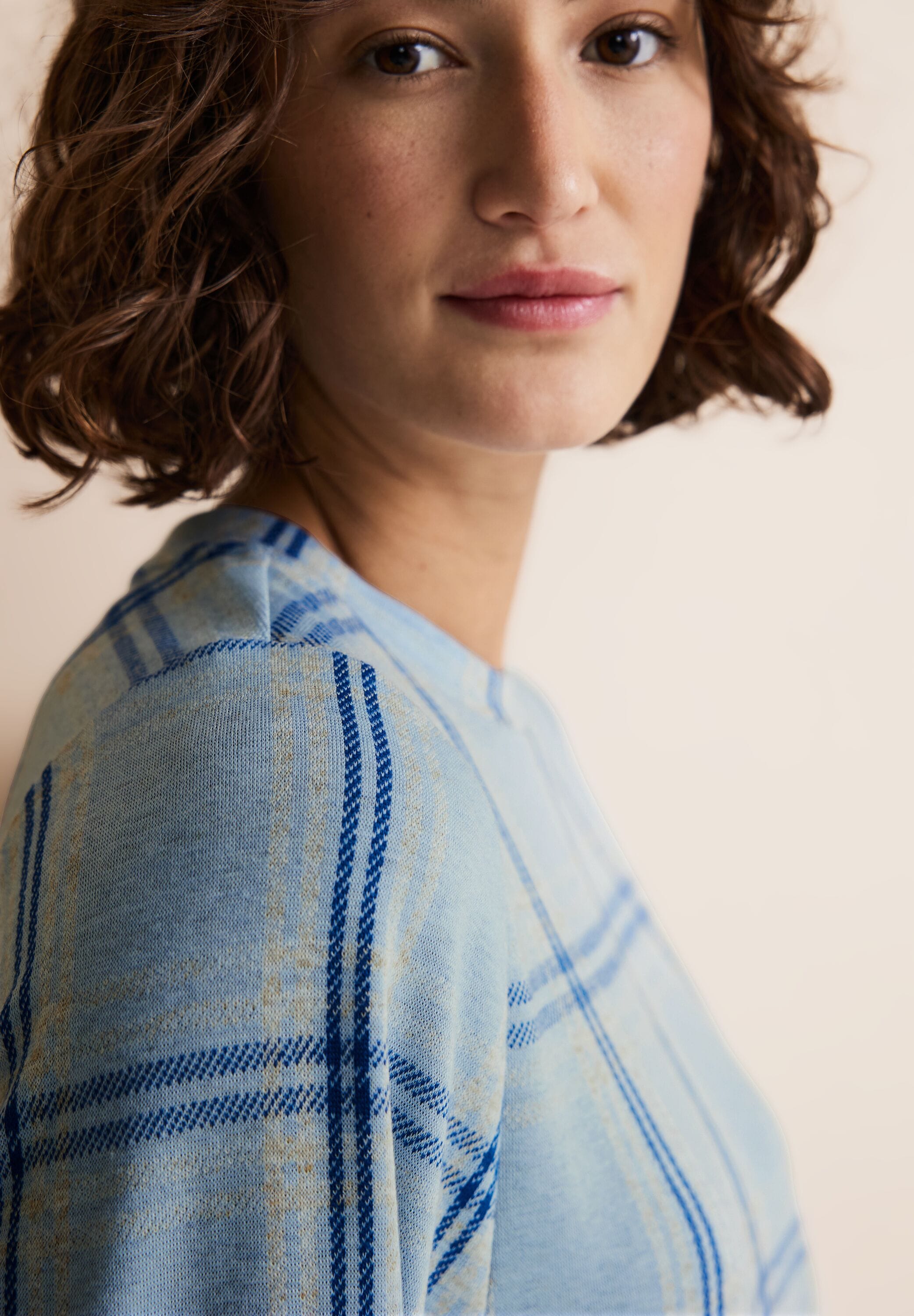 STREET ONE 3/4-Arm-Shirt, mit Rundhalsausschnitt