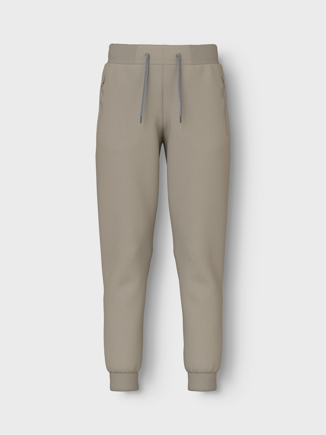 NAME IT Jungen Trainingshose "NKMHONK BRU SWE PANT NOOS", beige, Gr. 92, unifarben, Web, Obermaterial: 95% Baumwolle, 5% Elasthan, Hosen