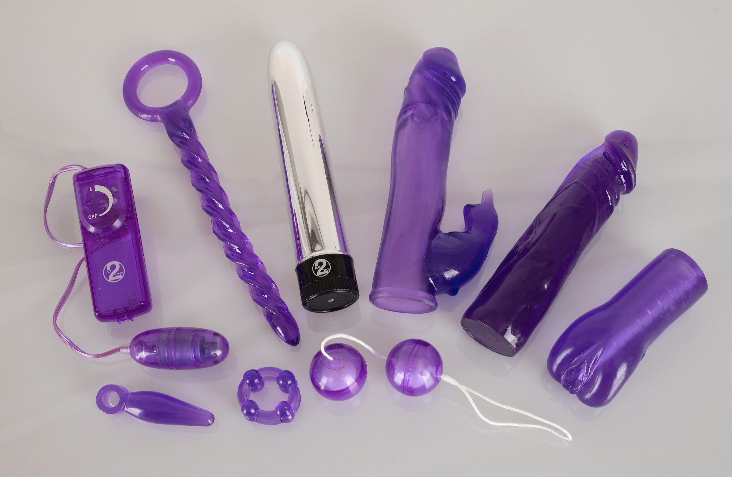 Erotik-Toy-Set »Purple Appetizer«, (9 tlg.)