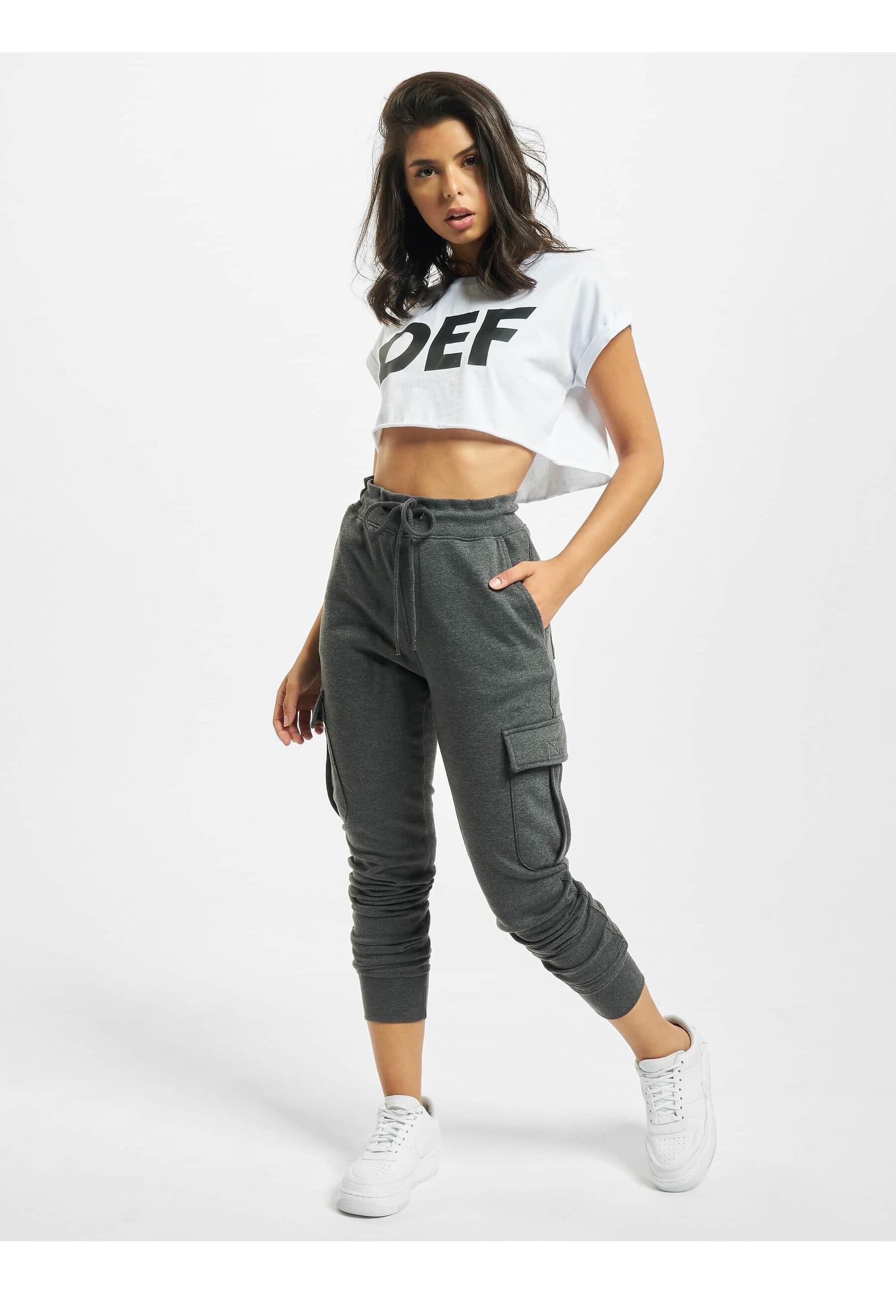 DEF Stoffhose »DEF Damen Sweatpants«, (1 tlg.)