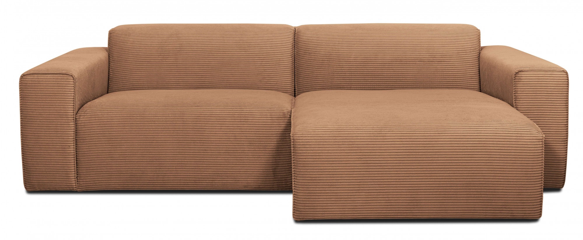 OTTO home Ecksofa "Clayton Breite 247 cm, L-form" in einem trendigen Cord-B günstig online kaufen