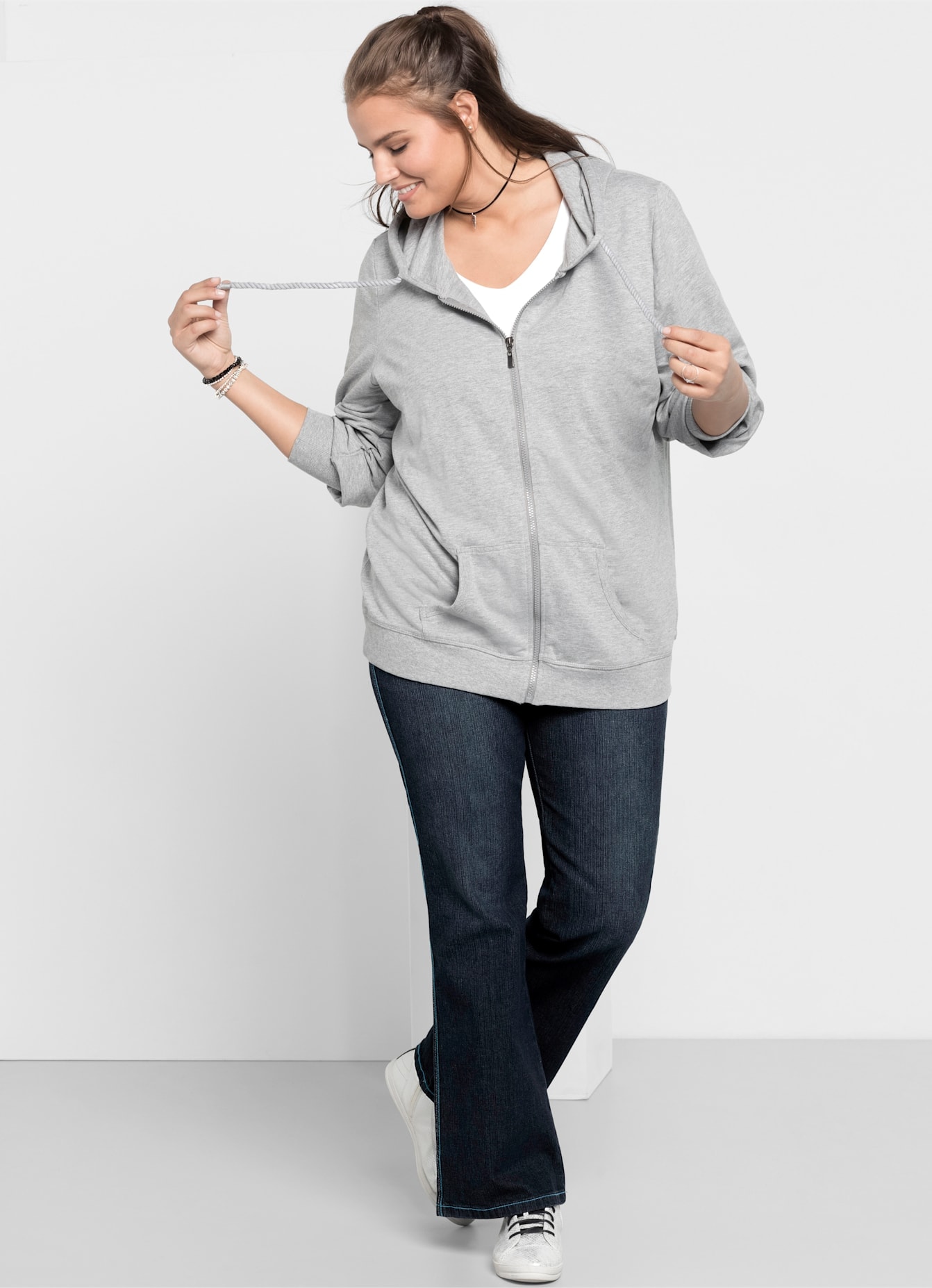 Sheego Bequeme Jeans 1 Stk. tlg. günstig online kaufen
