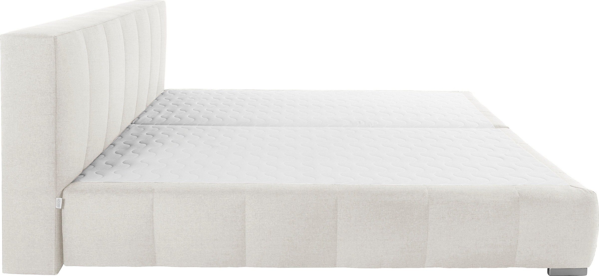 Guido Maria Kretschmer Home&Living Boxspringbett »Chelles«, inkl. Topper, in XXL- Überlänge 220 cm, Unterbox mit feine Wölbung