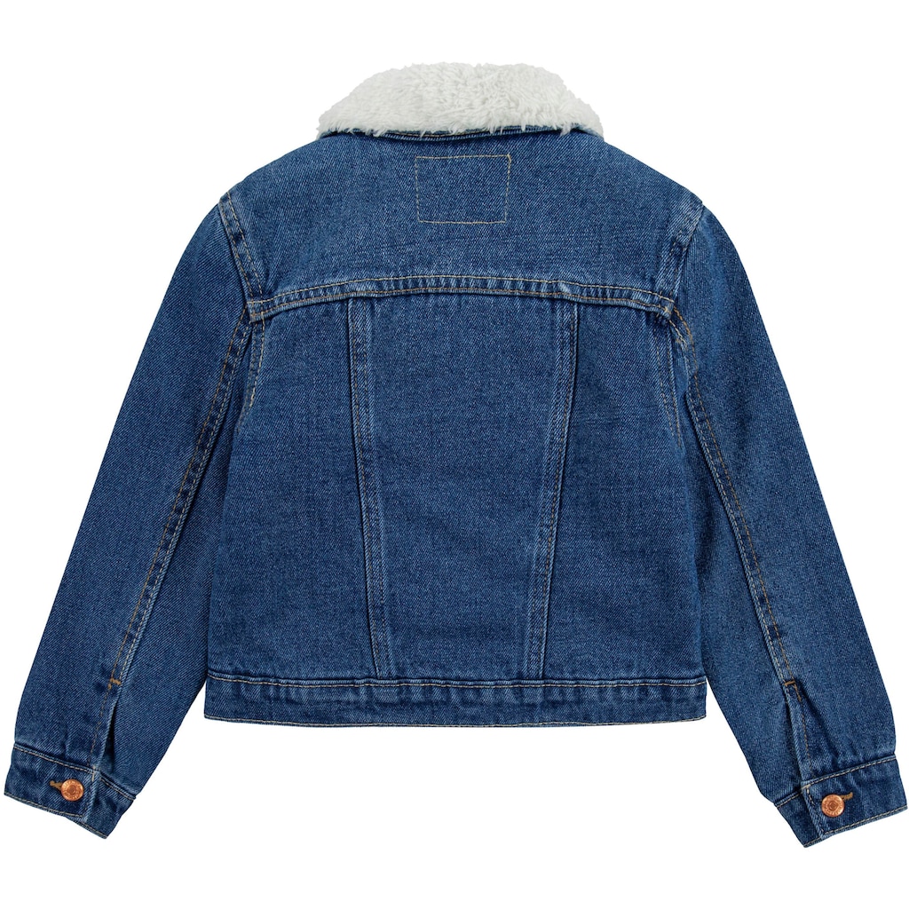 Levi's® Kids Jeansjacke »LVG SHERPA TRUCKER JACKET«, ohne Kapuze