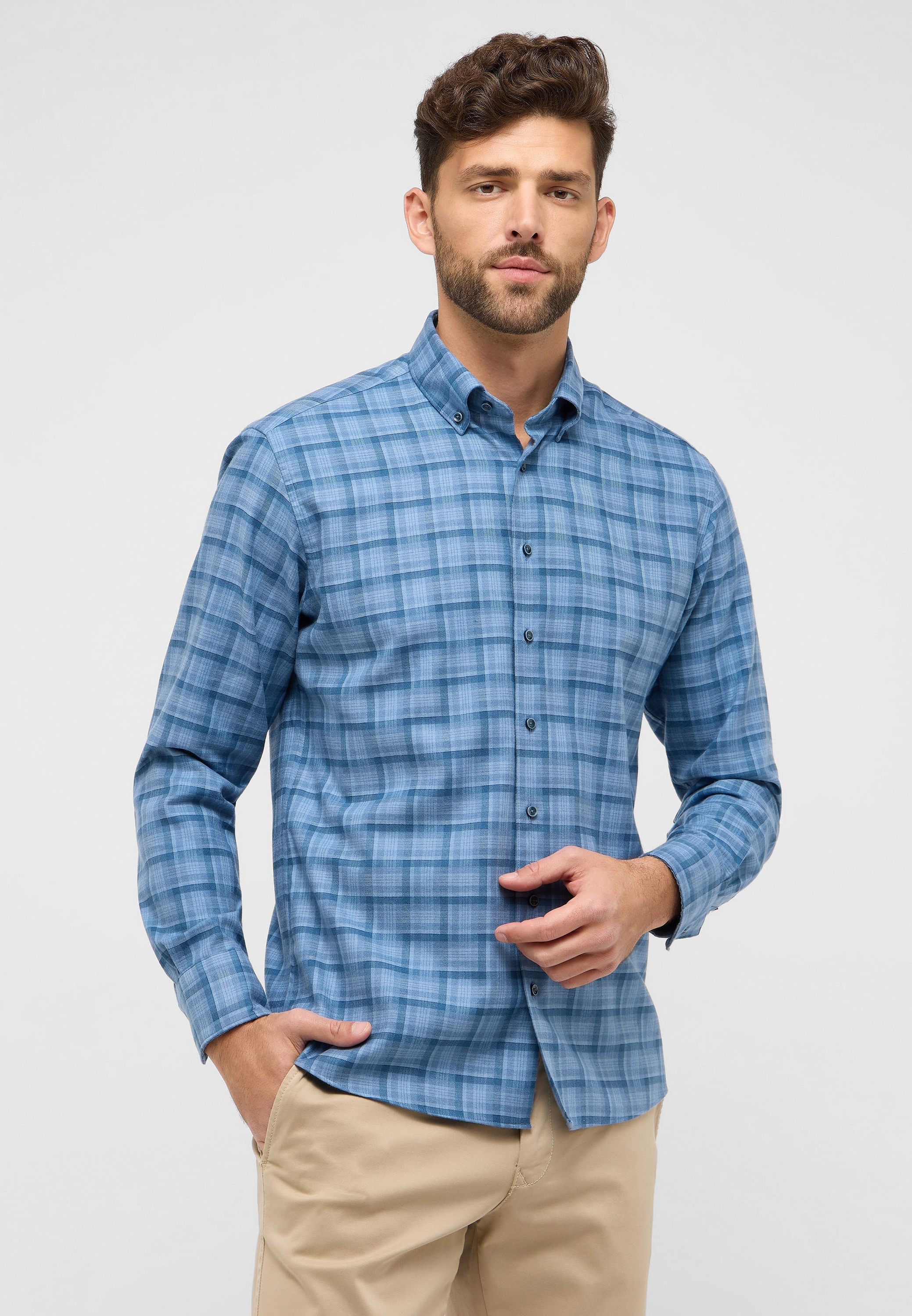 Eterna "MODERN FIT" EASY IRON (bügelleicht) günstig online kaufen