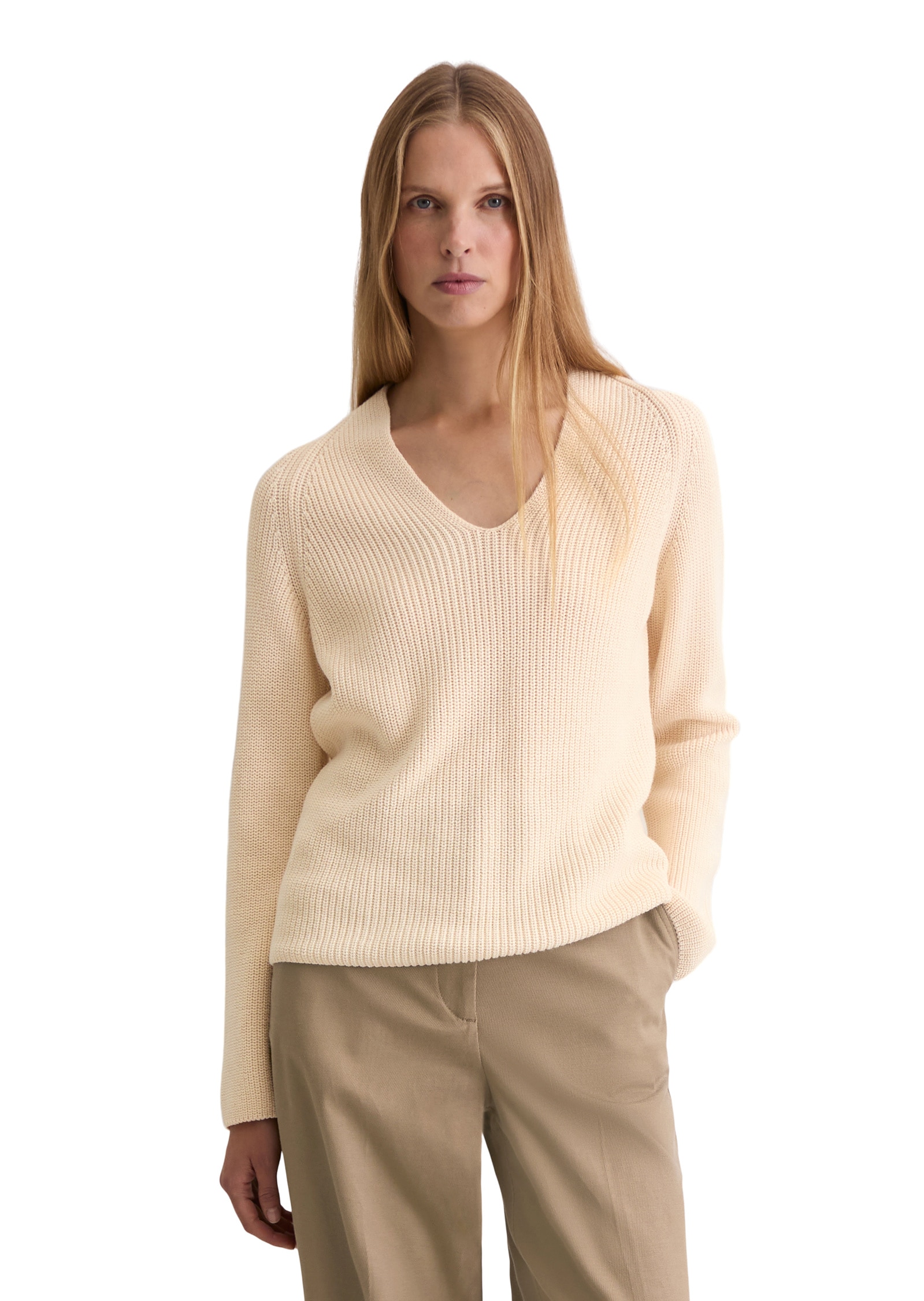 Marc OPolo Strickpullover "aus reinem Organic Cotton" günstig online kaufen