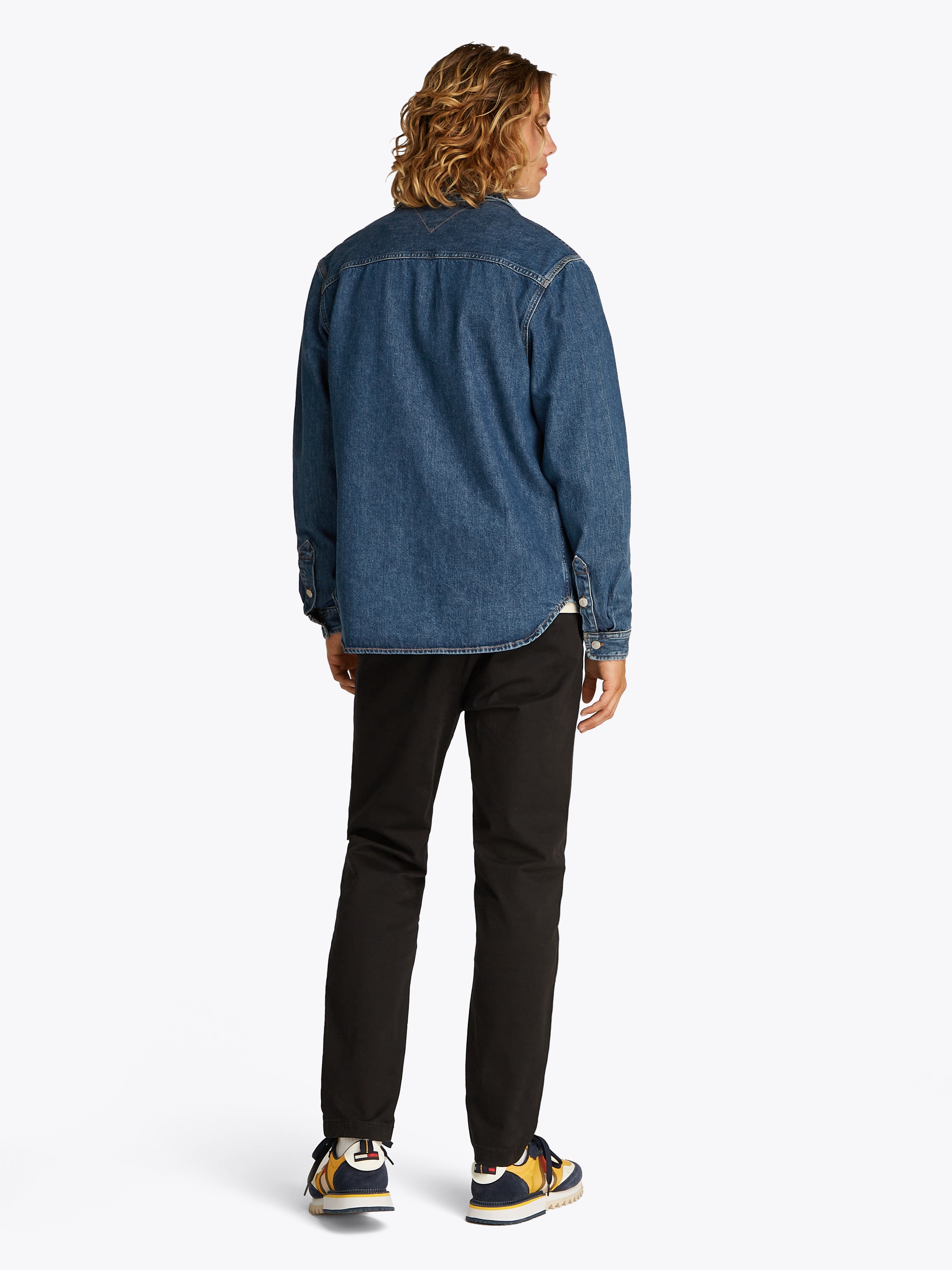 Tommy Jeans Jeanshemd »REGULAR LS SHIRT BI5031«