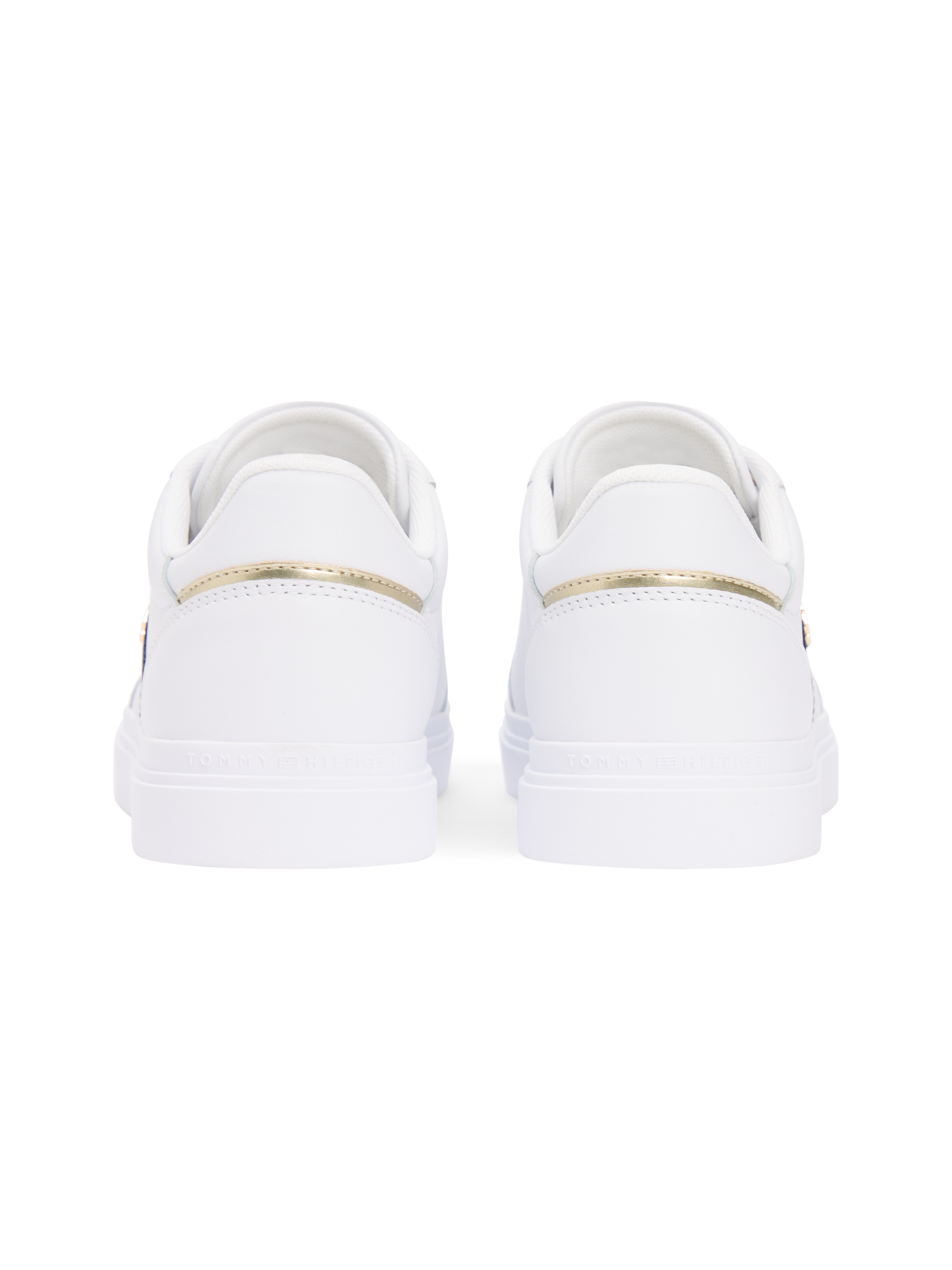 Thumbnail - Tommy Hilfiger Plateausneaker "TH CHIC CUPSOLE WEBBING" Freizeitschuh, Halbschuh, Schnürschuh mit Kontrast-Textilstreife...