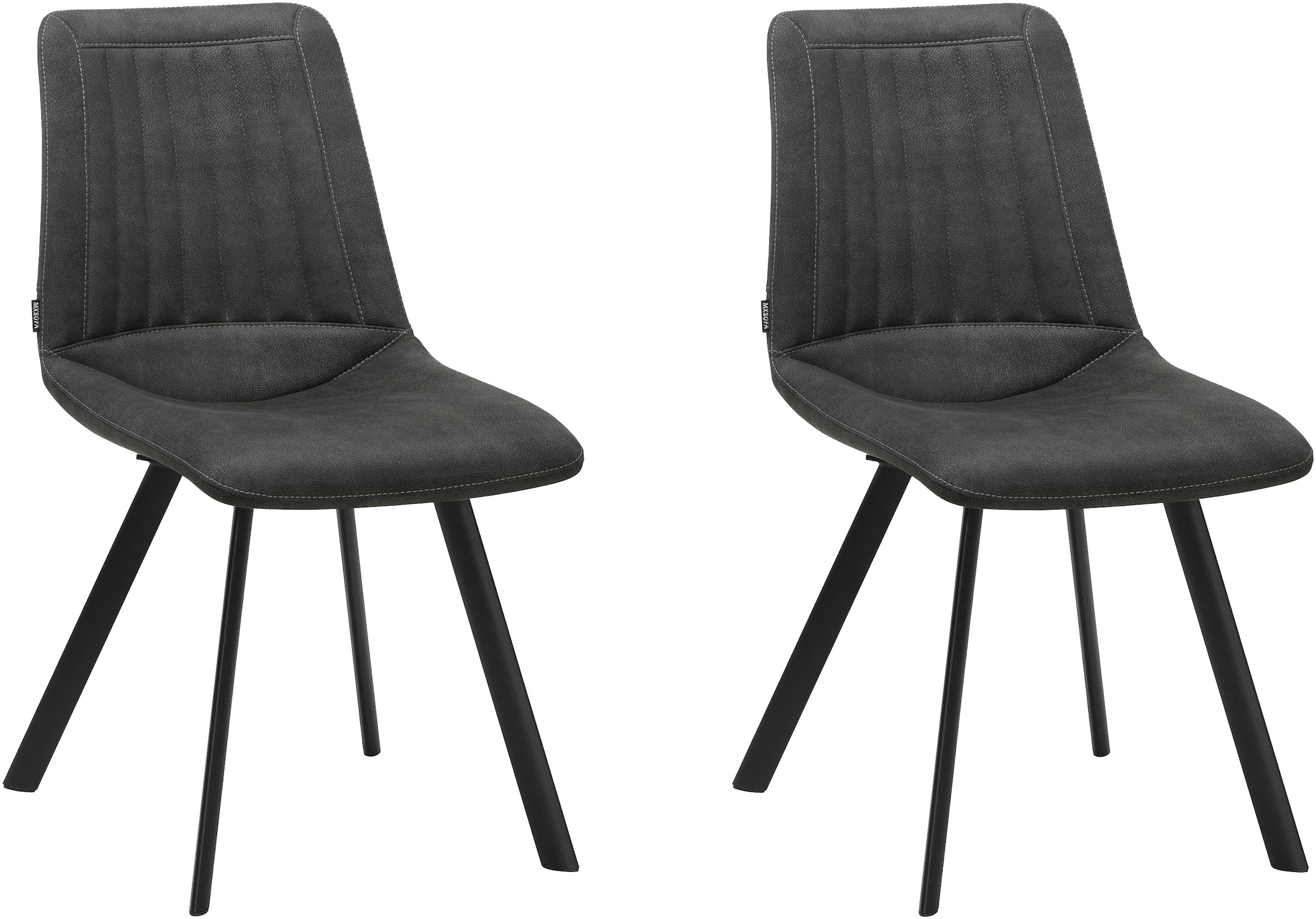 OMG Design Esszimmerstuhl "Pluto", (Set), 2 St., Stoff, pflegeleichte Micro günstig online kaufen