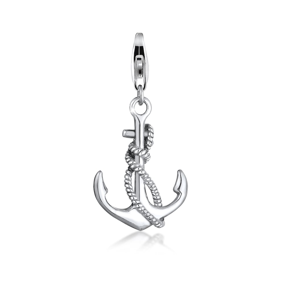 Nenalina Charm-Einhänger »Anker Maritim Meer Trend Symbol 925 Silber«