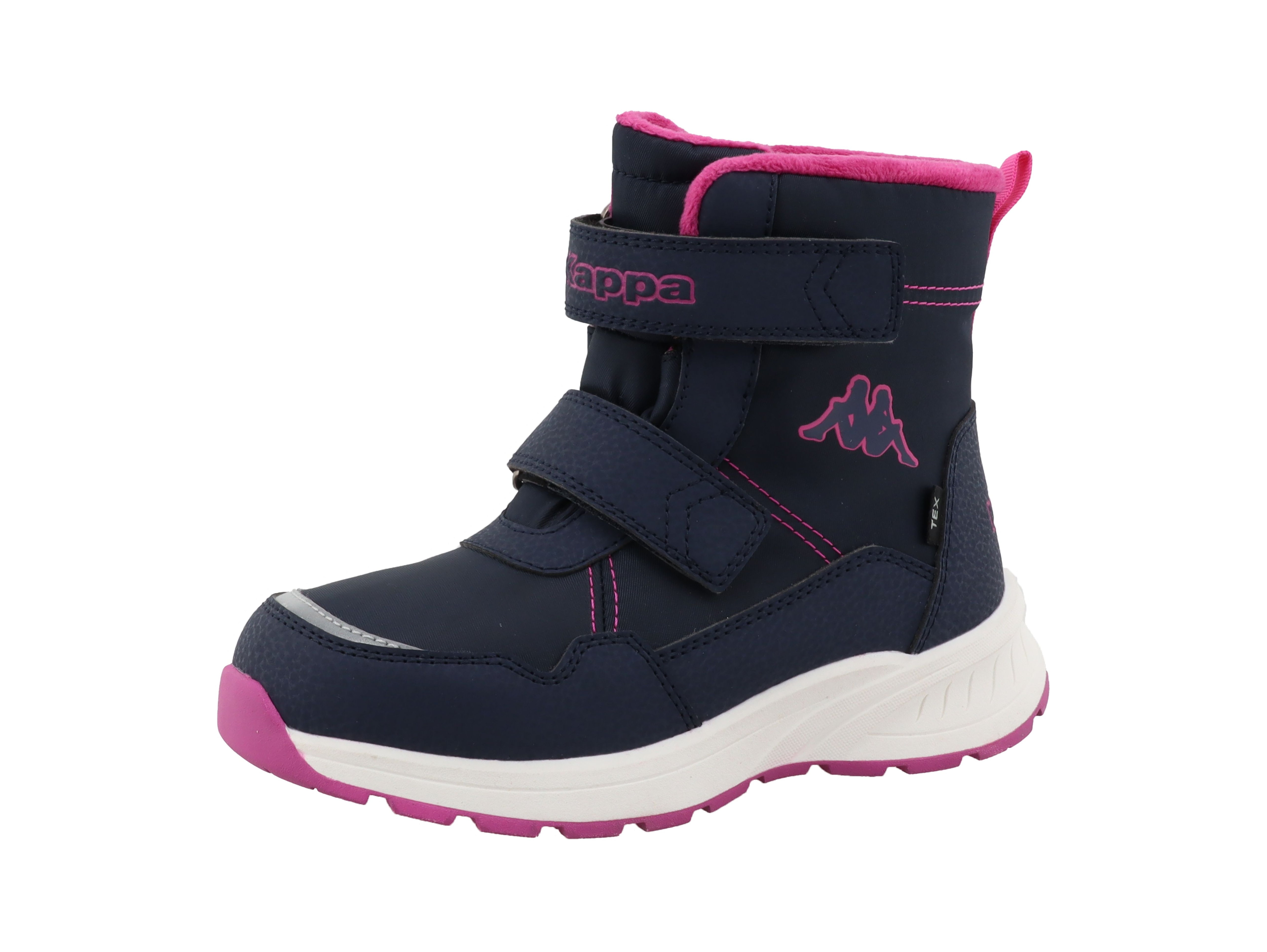 KAPPA Jungen Winterboots "Ruth", Gr. 34, blau, Synthetik, Schuhe, Winterschuhe, Winterstiefel, Snowboots, gefüttert, wasserdicht