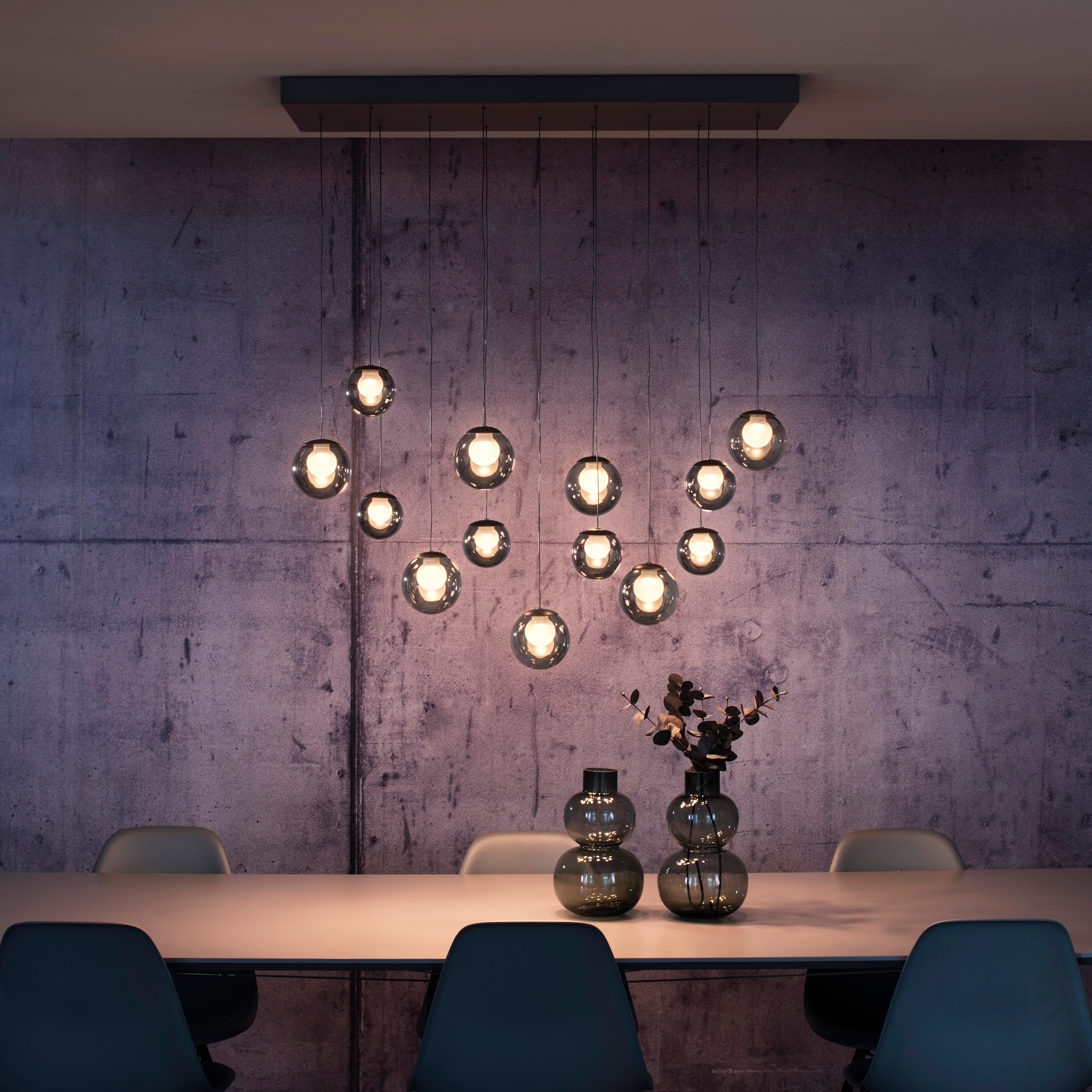 Neuhaus PURE LED Pendelleuchte »PURE Popup« LED-Board 1 Stk. warmweiß - kaltweiß Comfort Lift, CCT, dimmbar über Fernbedienung