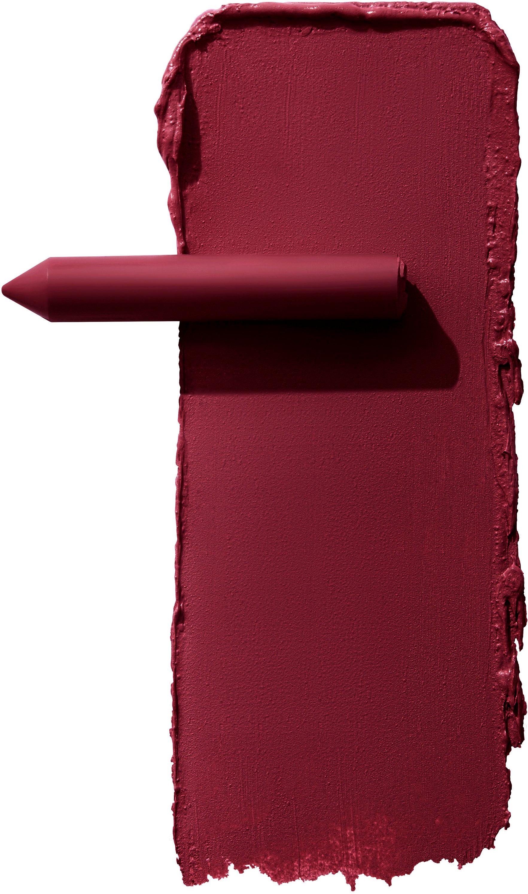 MAYBELLINE NEW YORK Lippenstift »SUPER STAY INK CRAYON« matter Lippenstift in klassisch origineller Stiftform