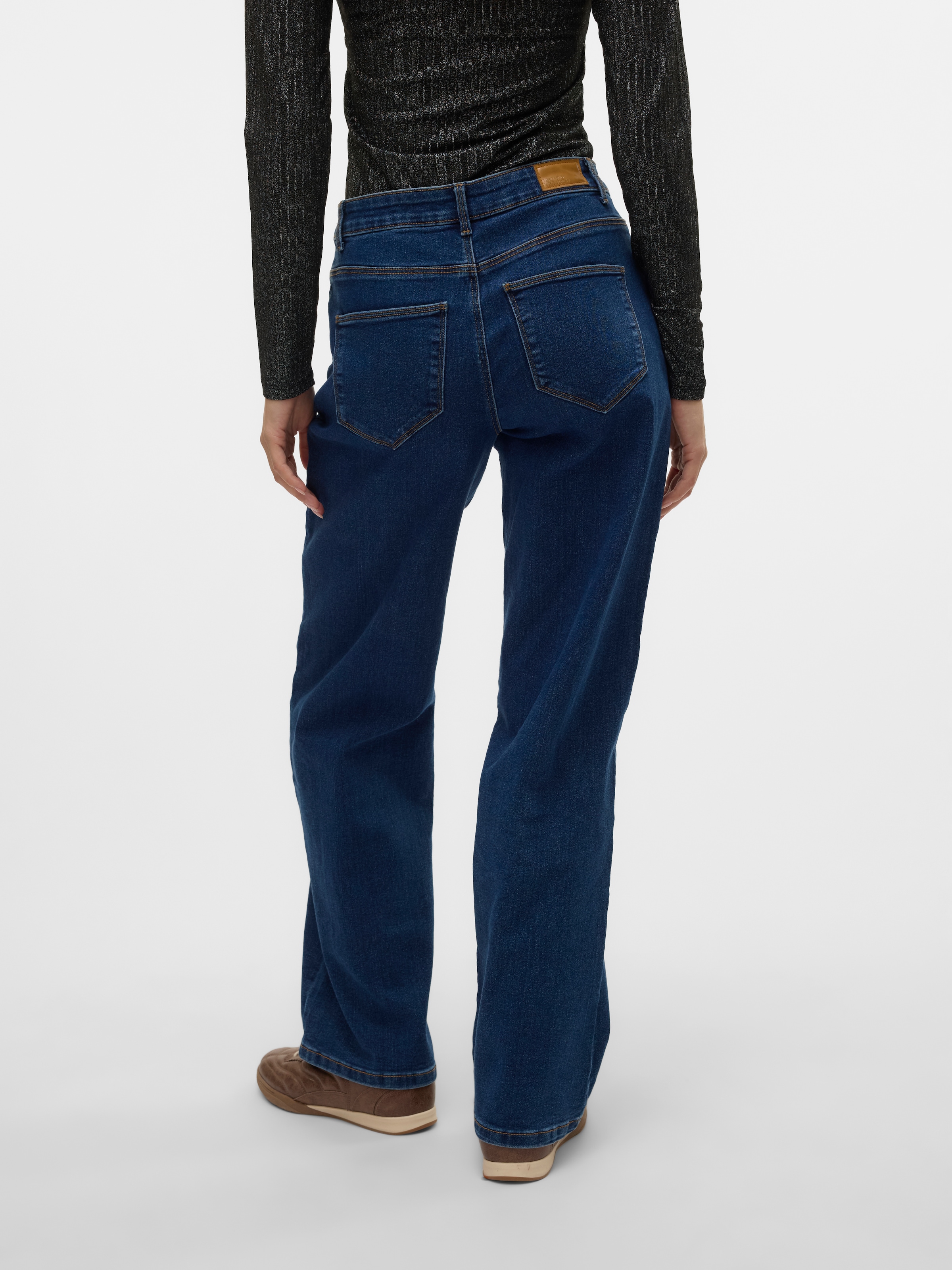 Vero Moda Weite Jeans »VMELLY MR WIDE JEANS BLUE NOOS«