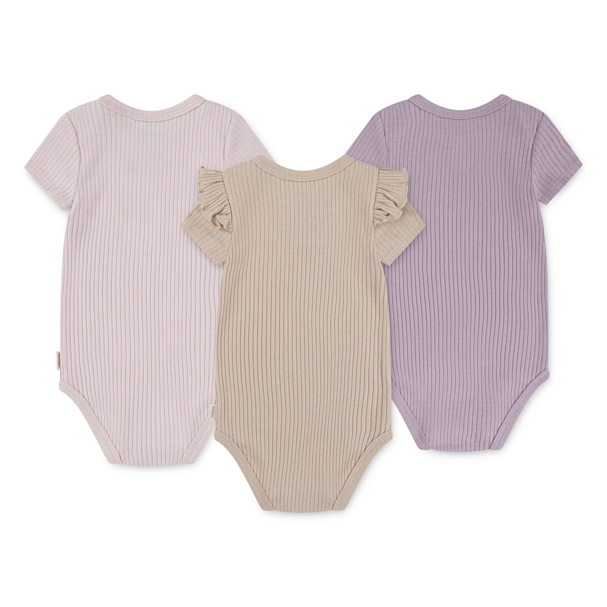 HUGGIES babywear Kurzarmbody »HUGG 3PK BODYSUIT«, aus Baumwolle