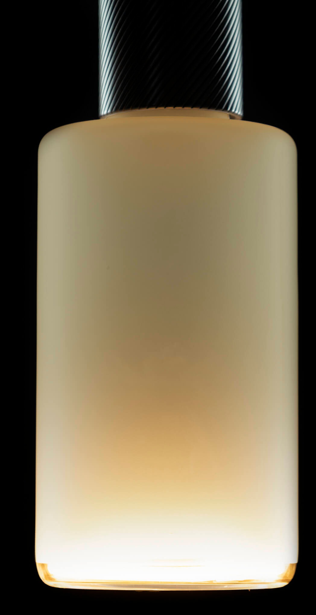 SEGULA LED-Leuchtmittel »LED Zylinder smokey matt«, E27, 1 St., Extra-Warmweiß, handmade