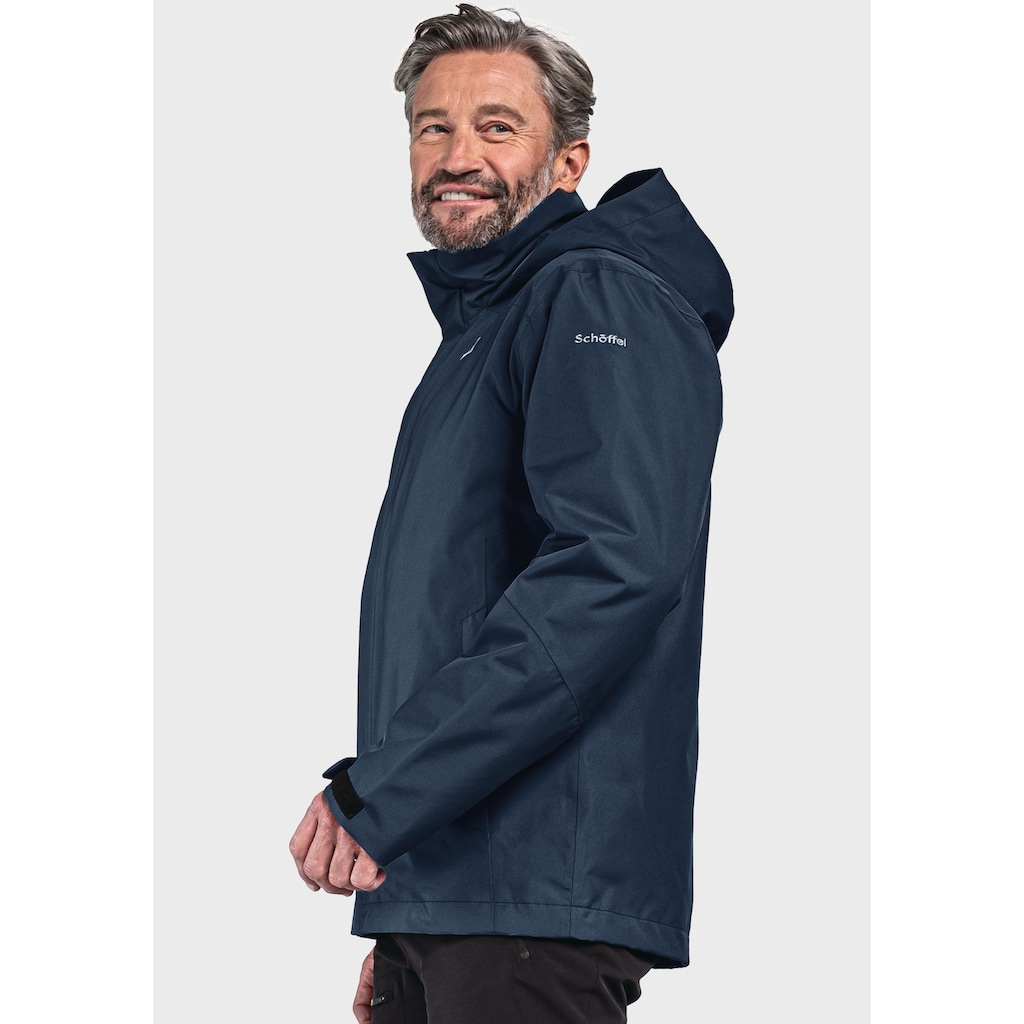 Schöffel Doppeljacke »3in1 Jacket Partinello M«, mit Kapuze