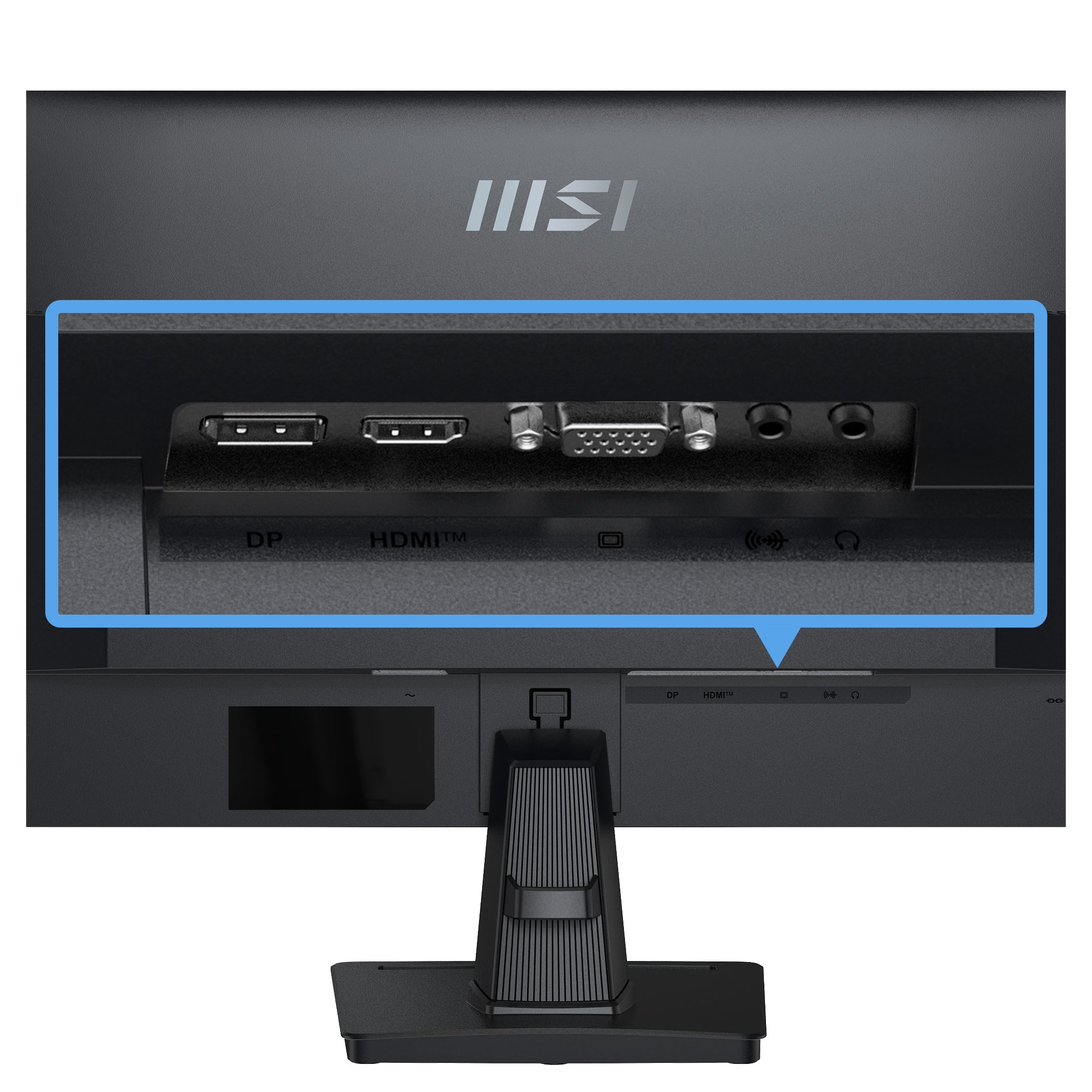 MSI LED-Monitor »PRO MP245G«, 60,5 cm/24 Zoll, 1920 x 1080 px, Full HD, 1 ms Reaktionszeit, 100 Hz, neigbar, 3 Jahre Herstellergarantie