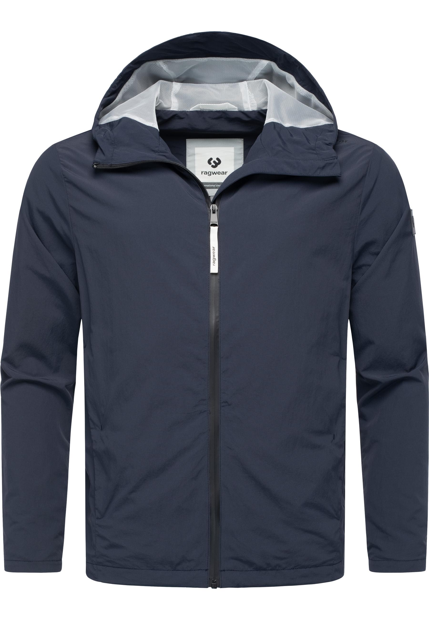 Ragwear Outdoorjacke »Lewie«, mit Kapuze, Übergangsjacke mit wasserdichtem Reißverschluss