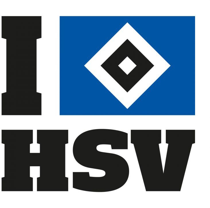Wall-Art Wandtattoo »I love HSV Hamburger«, (1 St.) bestellen | BAUR