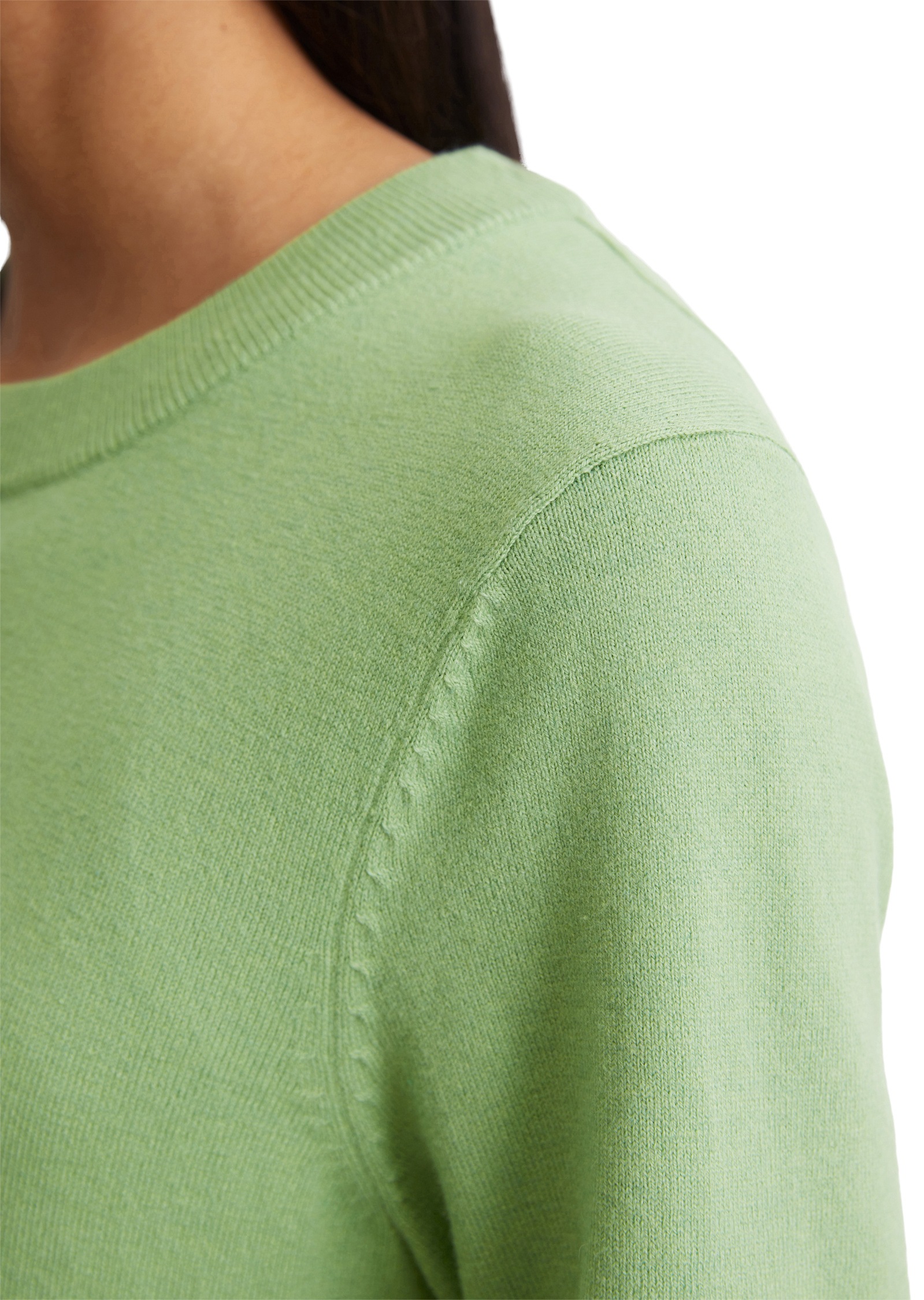 Marc O'Polo DENIM Strickpullover »aus Soft Cotton Stretch«