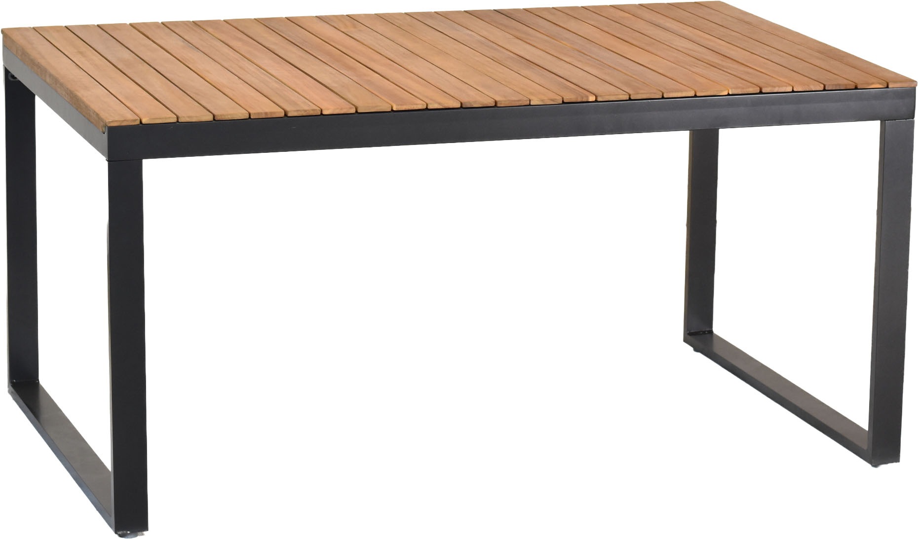 MERXX Garten-Essgruppe »Paxos« Set, 7 tlg. inkl. 6 Stapelsessel, 1 Ausziehtisch