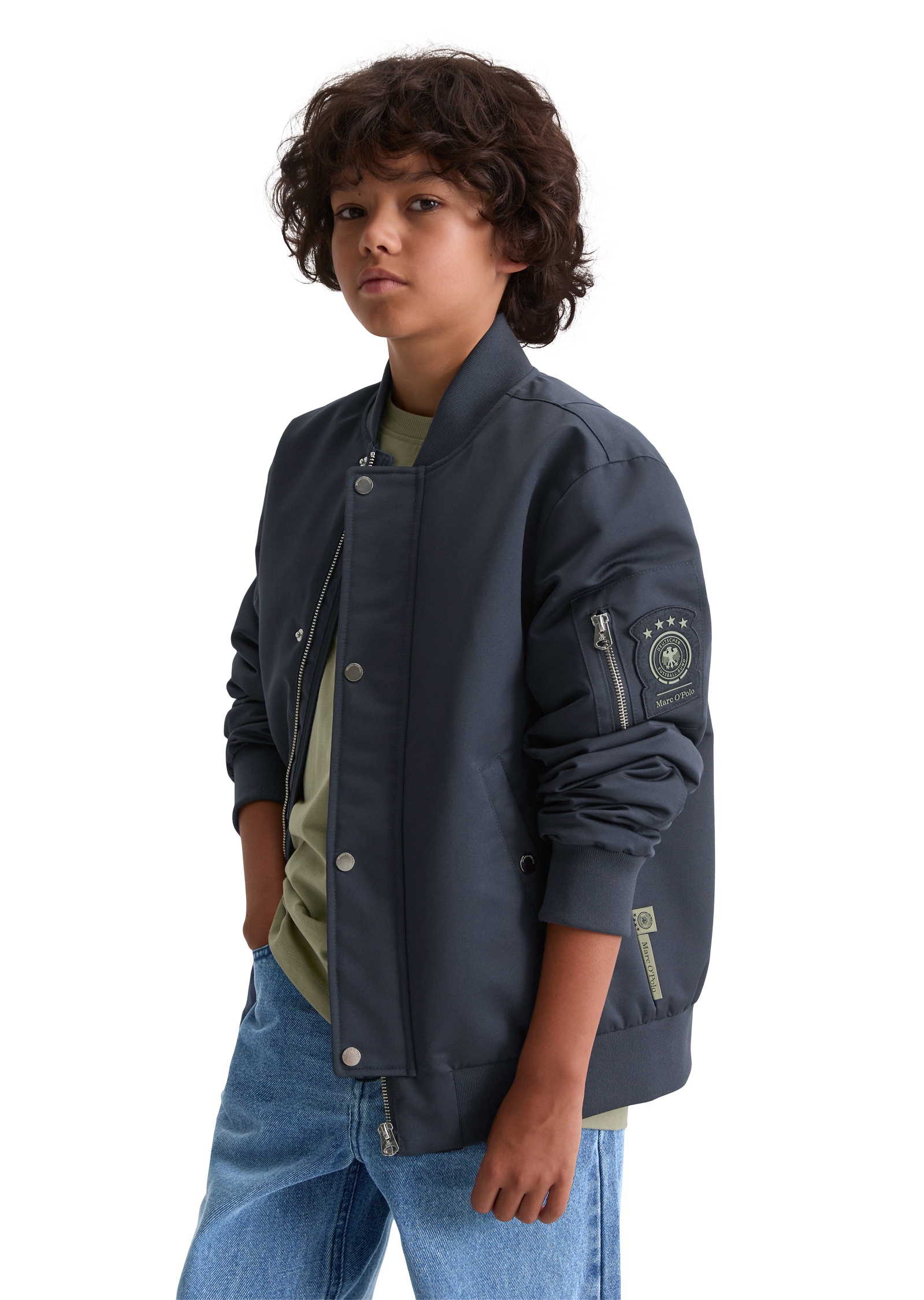Marc O'Polo Softshellweste »mit Marc O'Polo x DFB Logolabel«